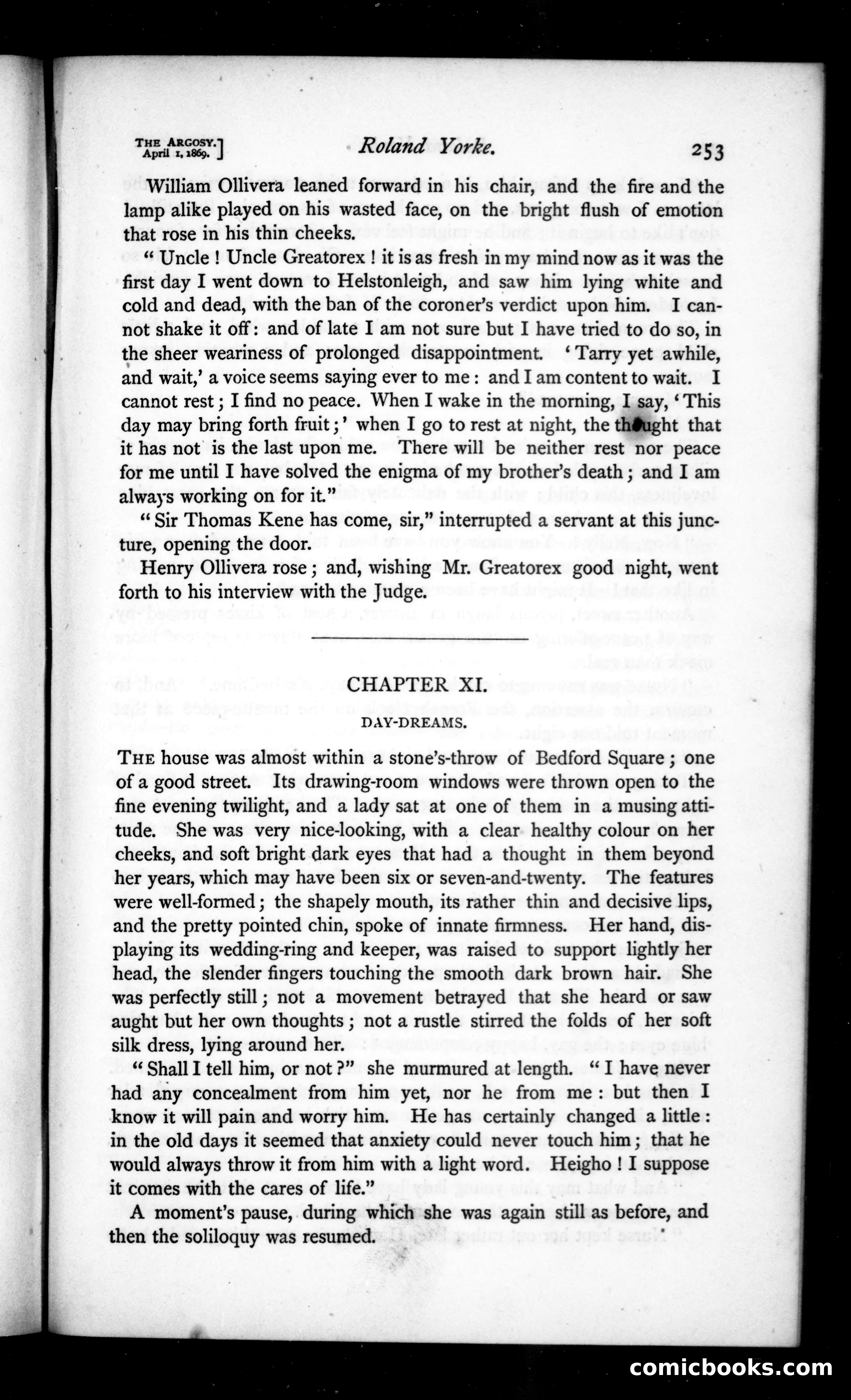 The Argosy, Vol. VII — page 15 of 82