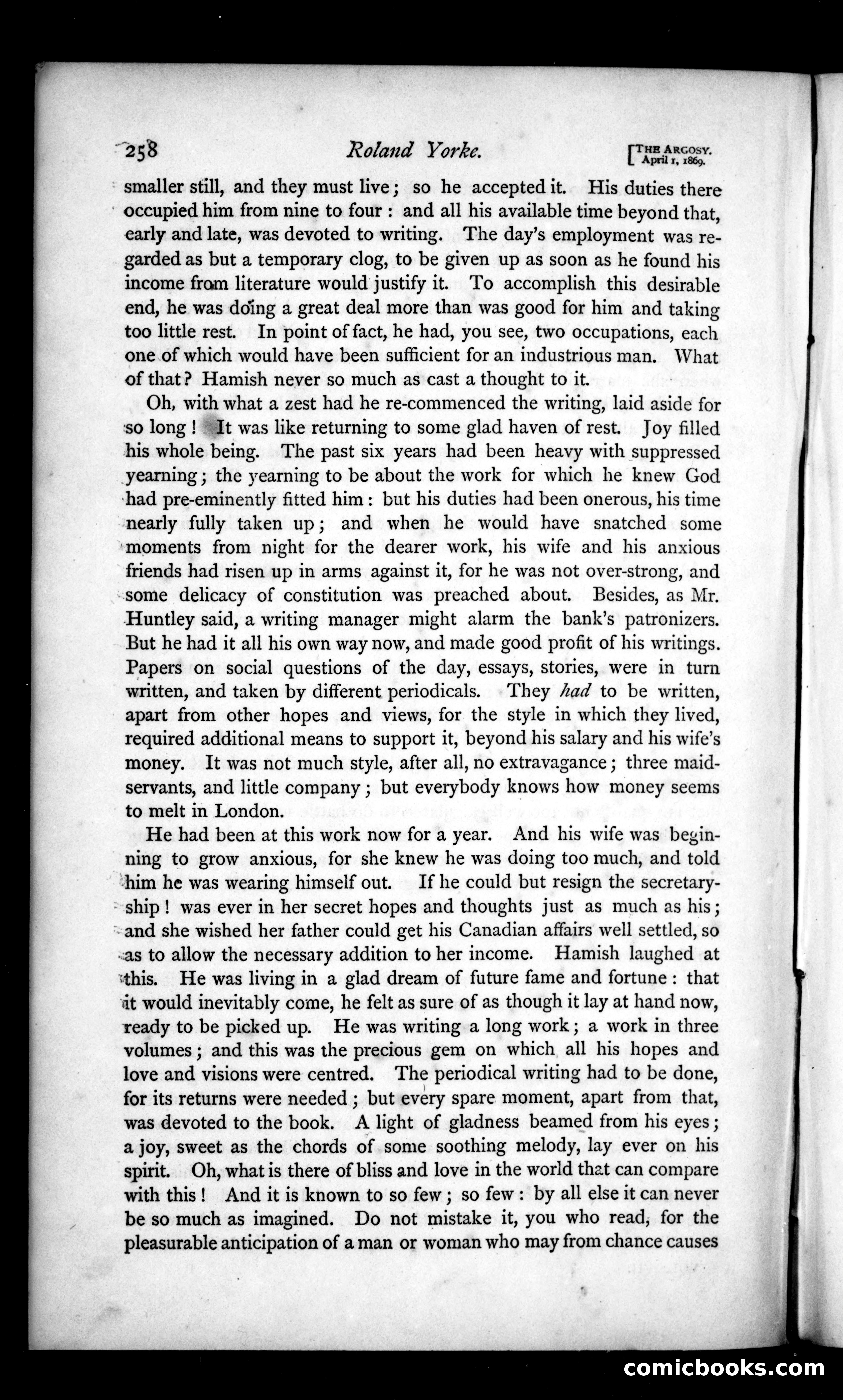 The Argosy, Vol. VII — page 20 of 82