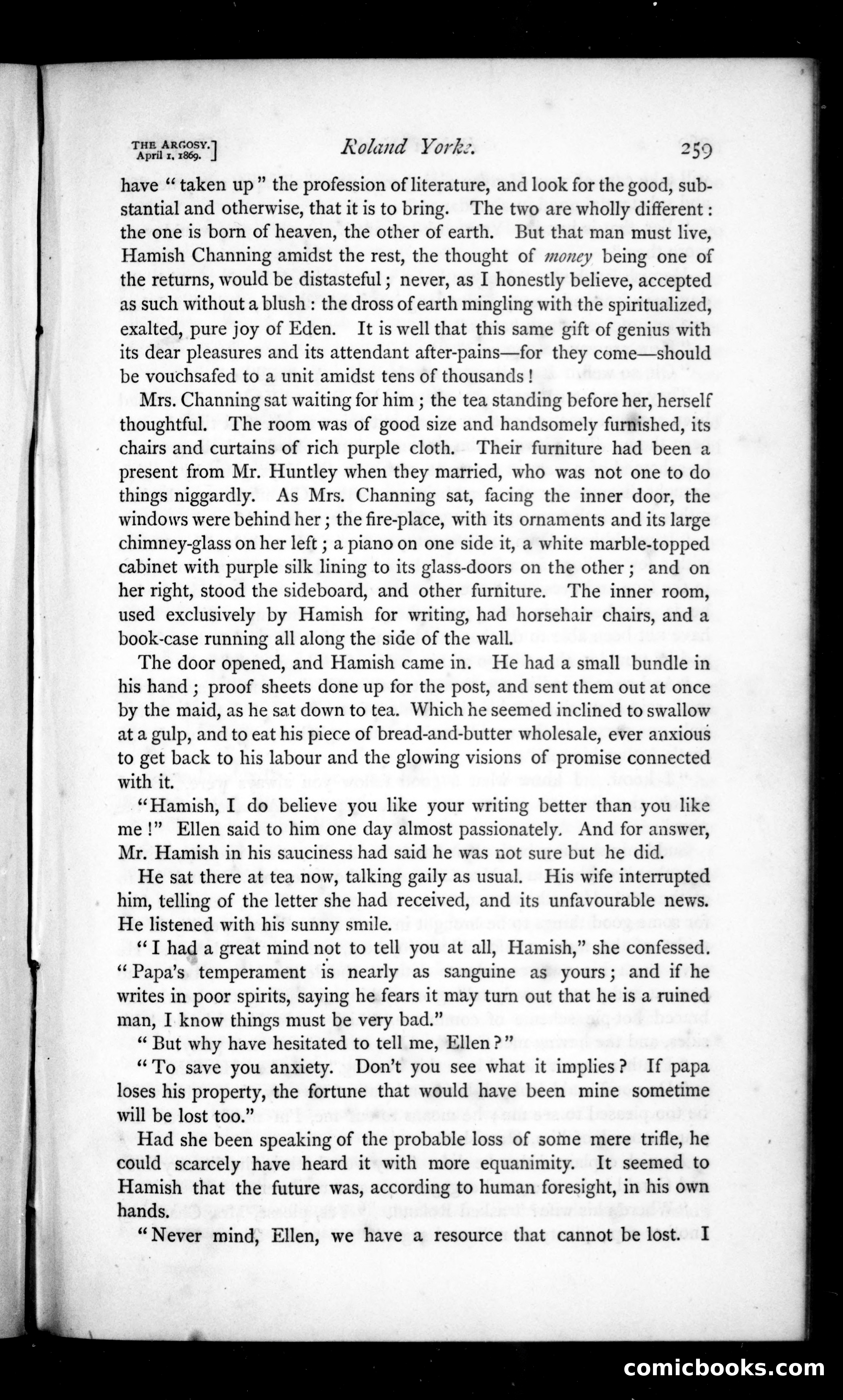 The Argosy, Vol. VII — page 21 of 82