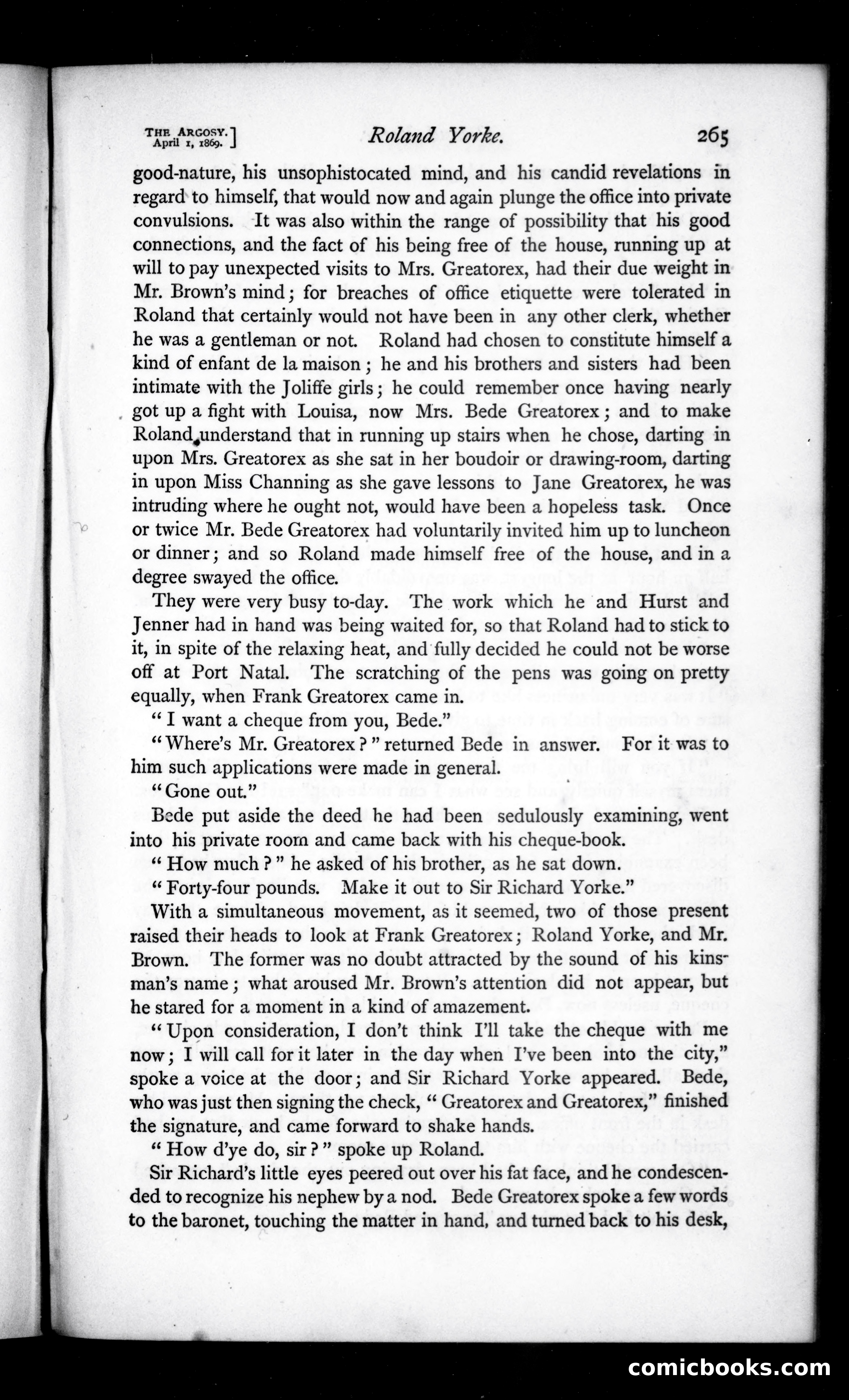 The Argosy, Vol. VII — page 27 of 82