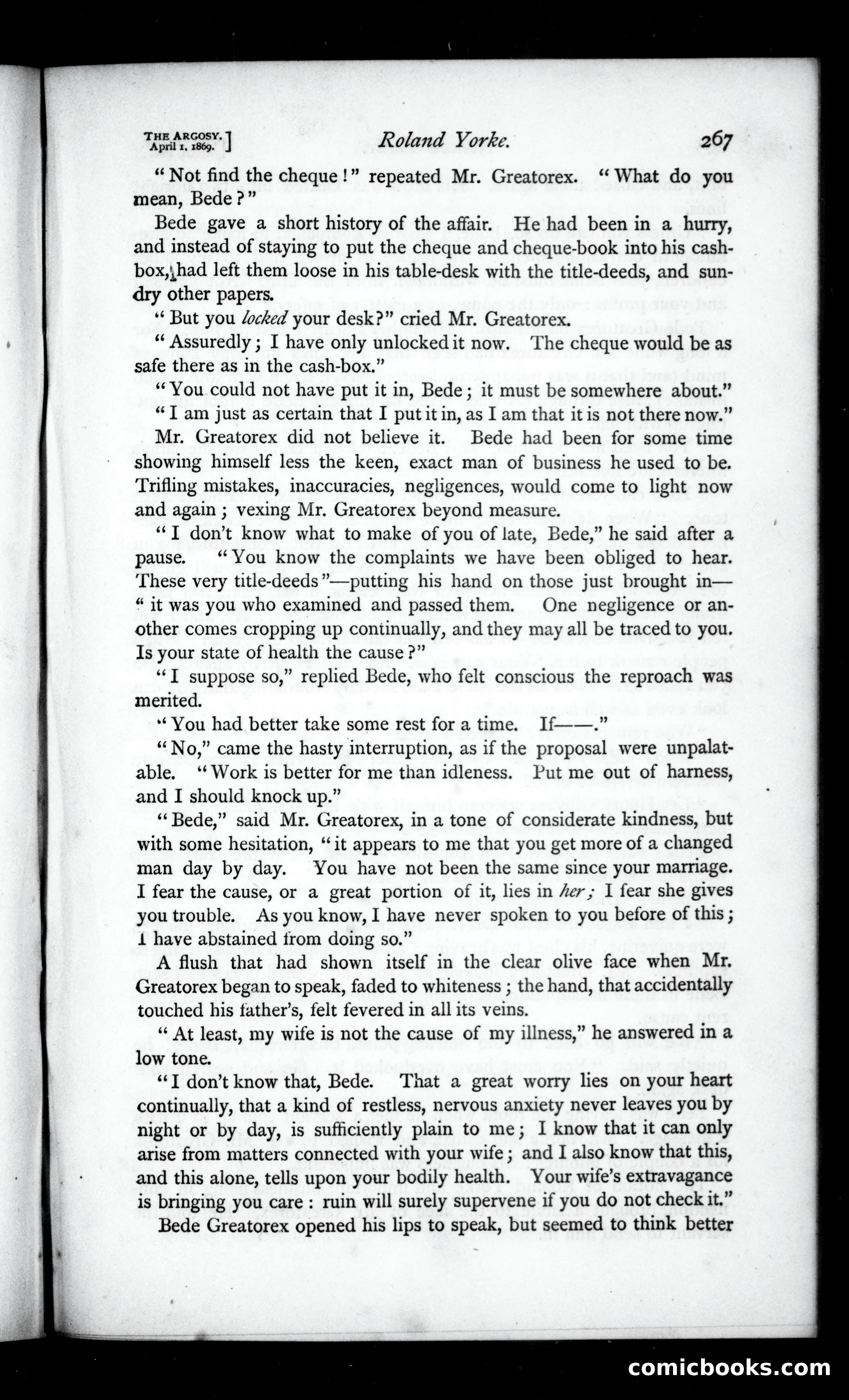The Argosy, Vol. VII — page 29 of 82