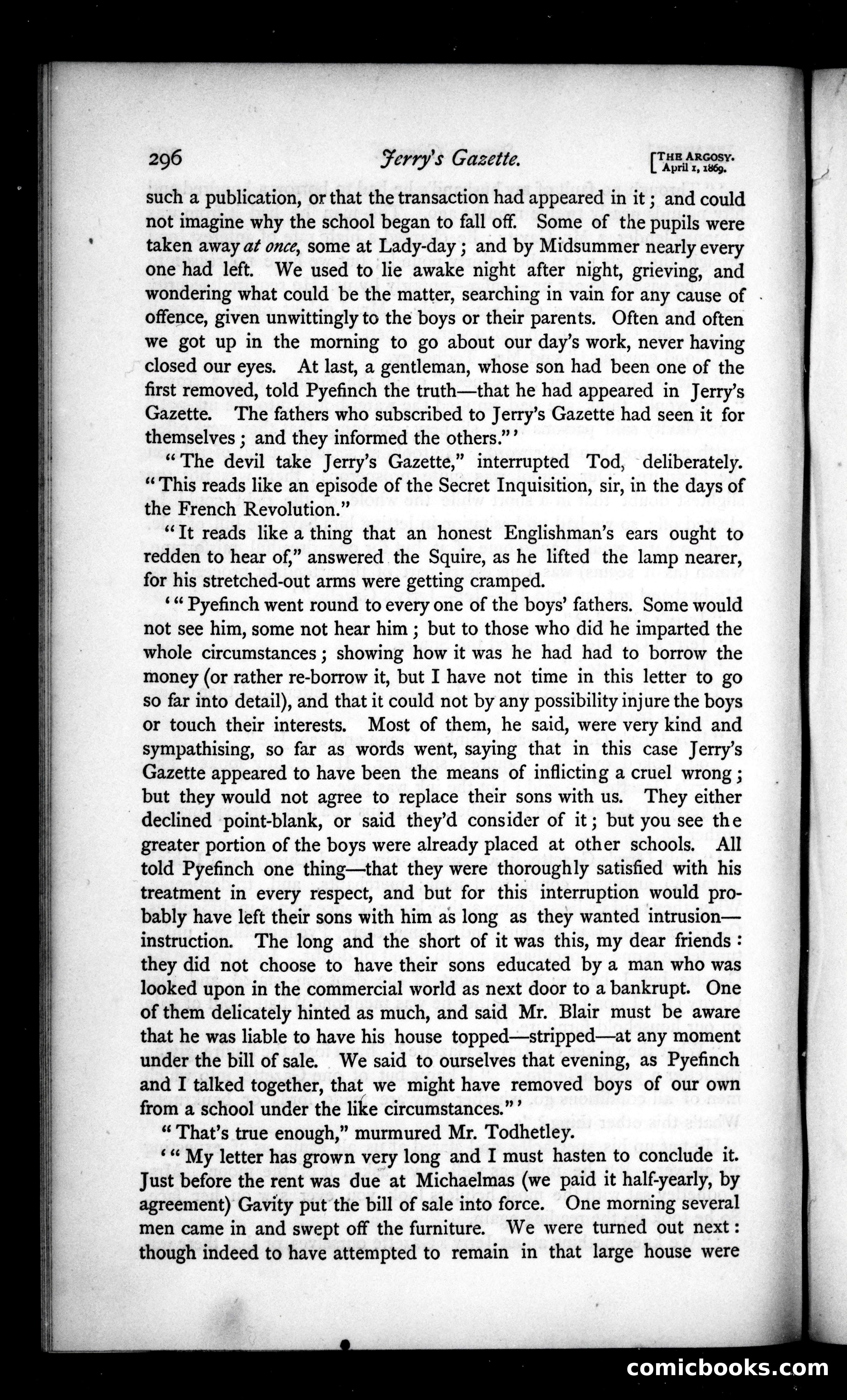 The Argosy, Vol. VII — page 58 of 82
