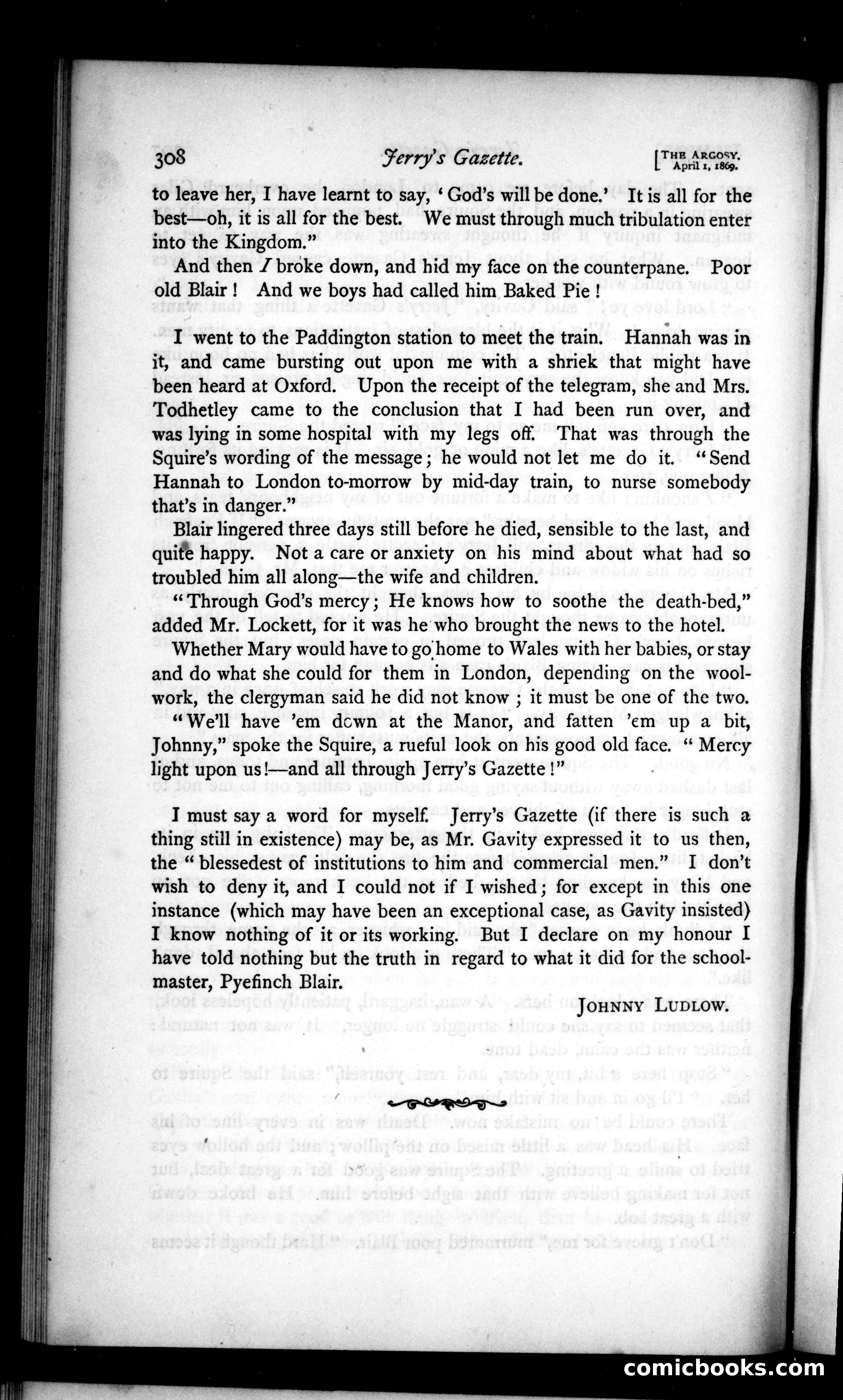 The Argosy, Vol. VII — page 70 of 82