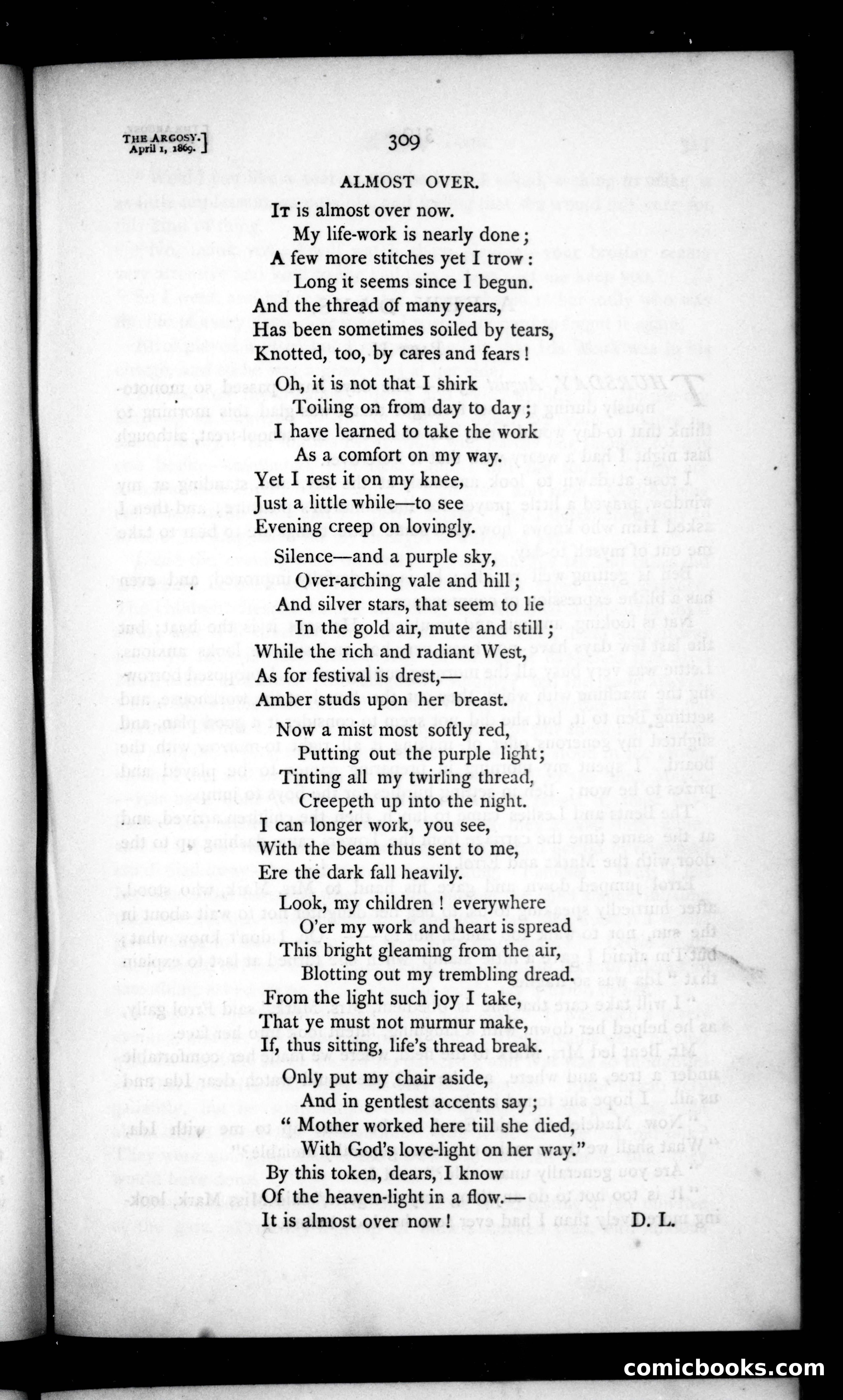 The Argosy, Vol. VII — page 71 of 82