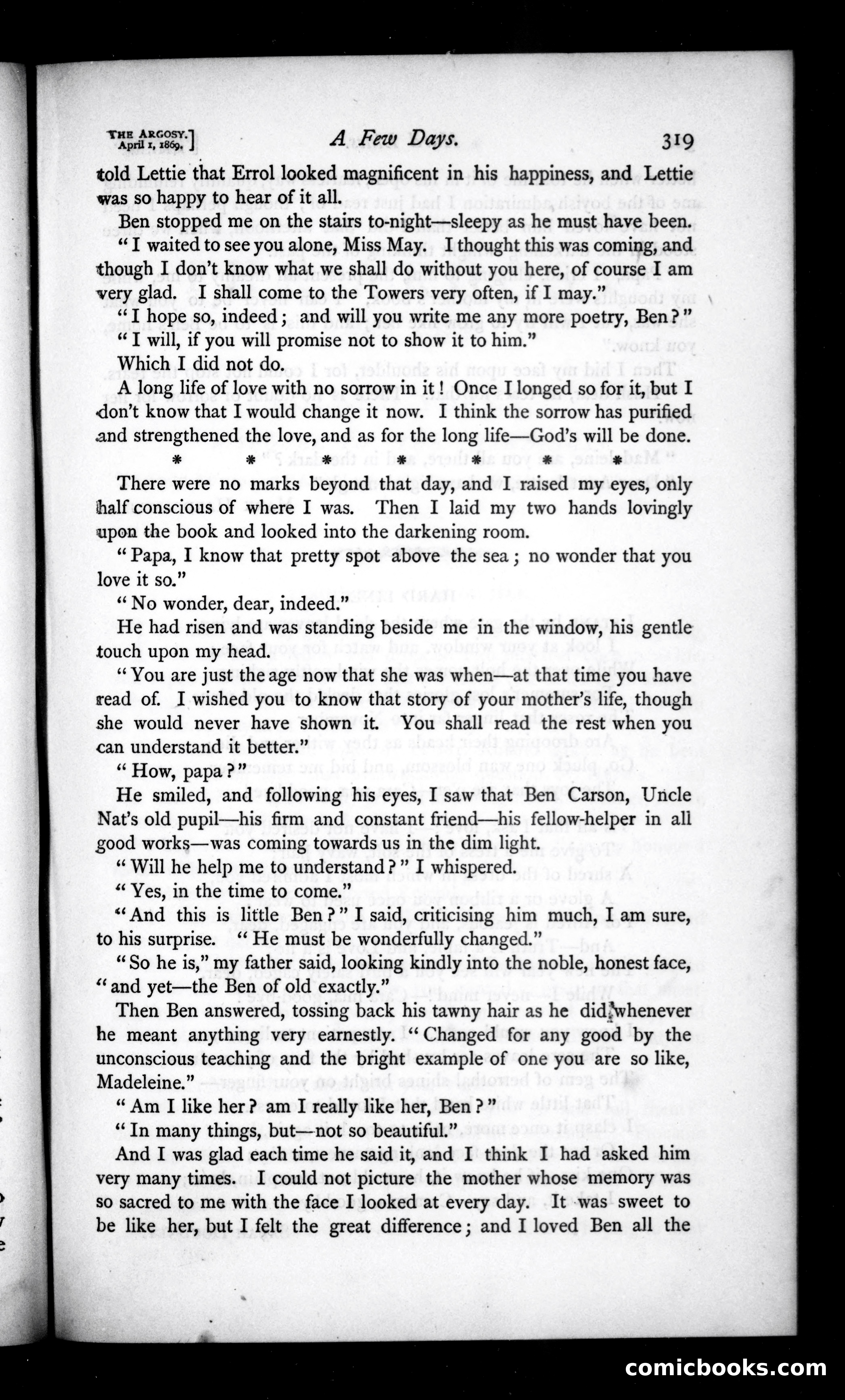 The Argosy, Vol. VII — page 81 of 82
