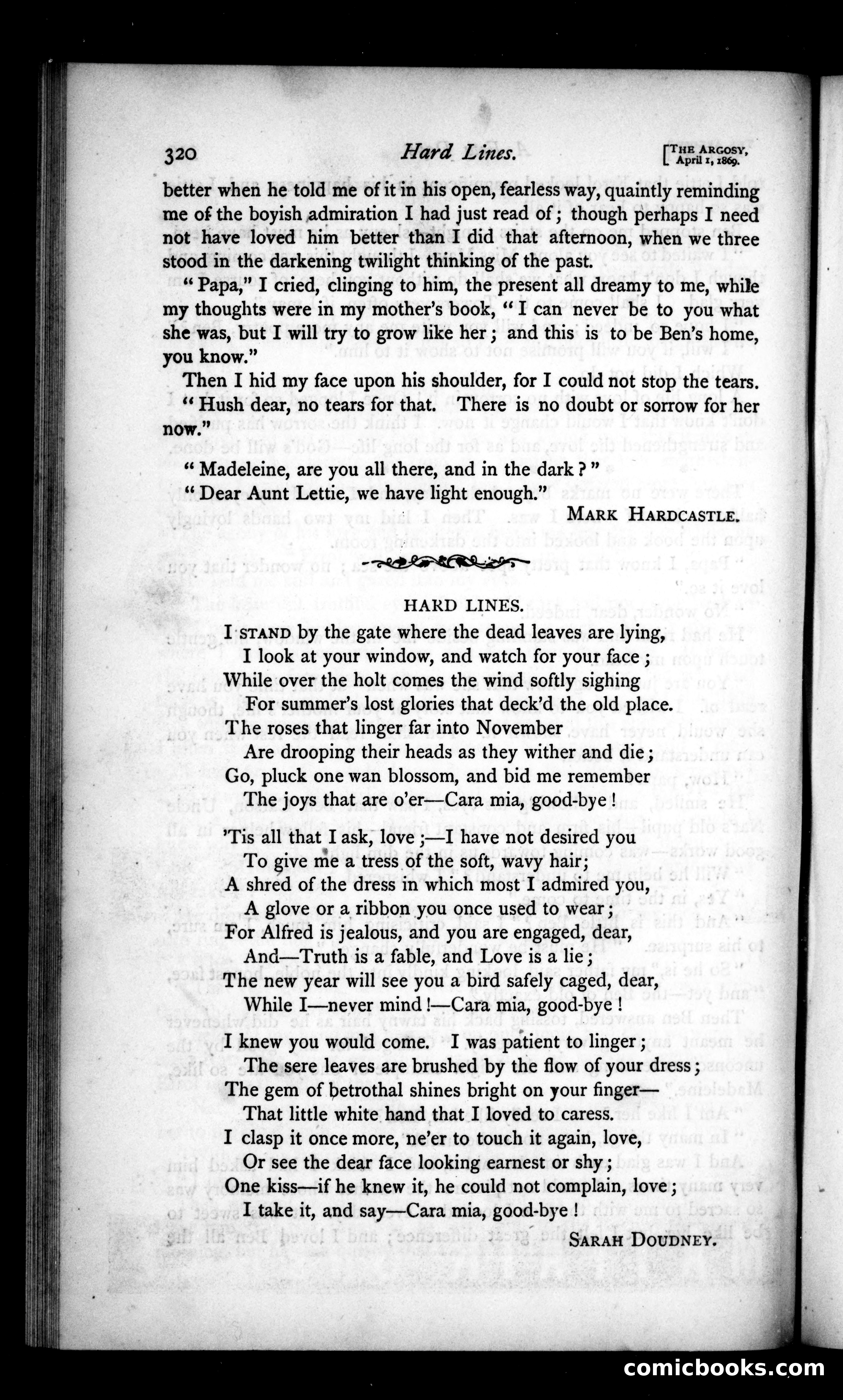 The Argosy, Vol. VII — page 82 of 82