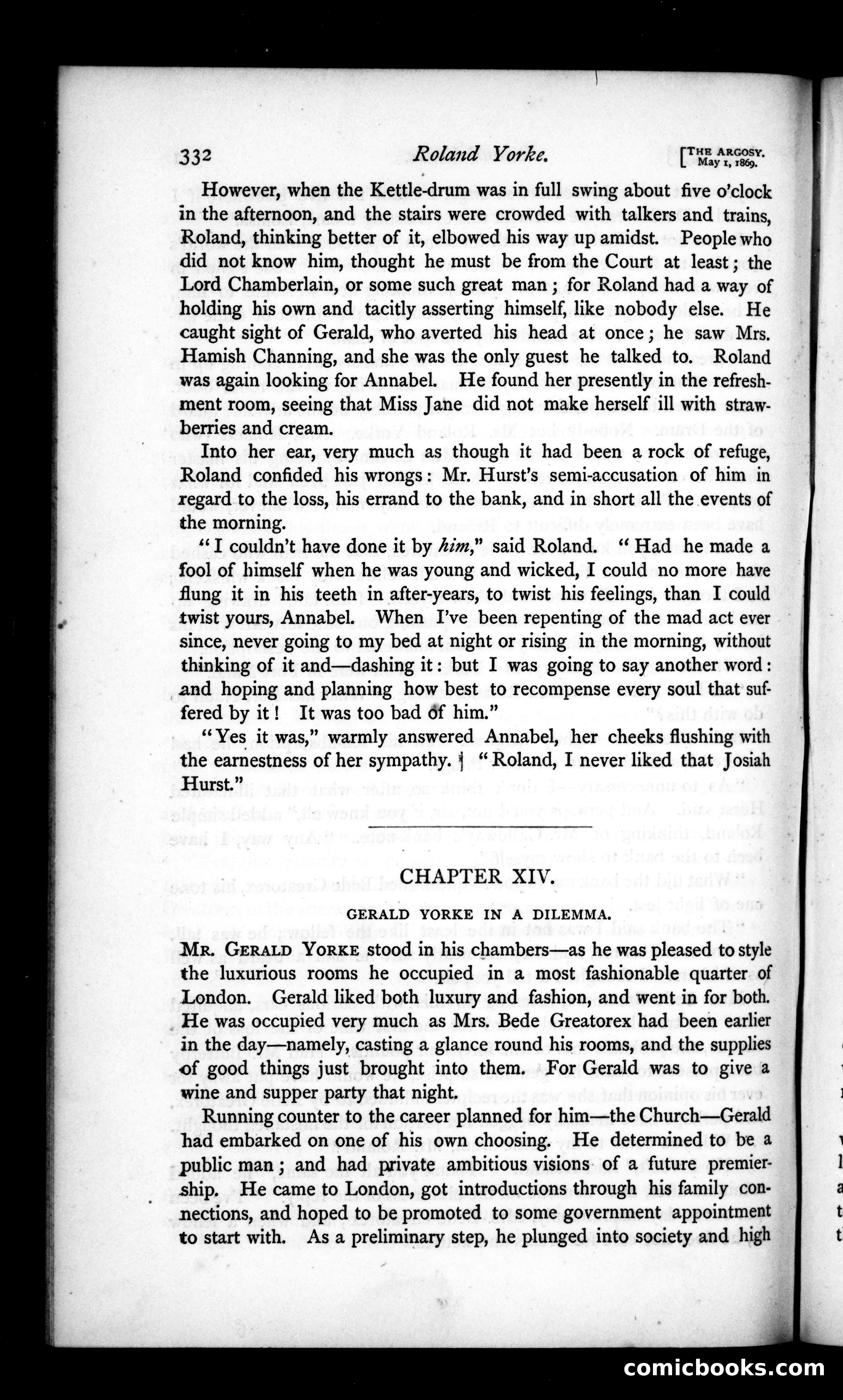 The Argosy, Vol. VII — page 12 of 82