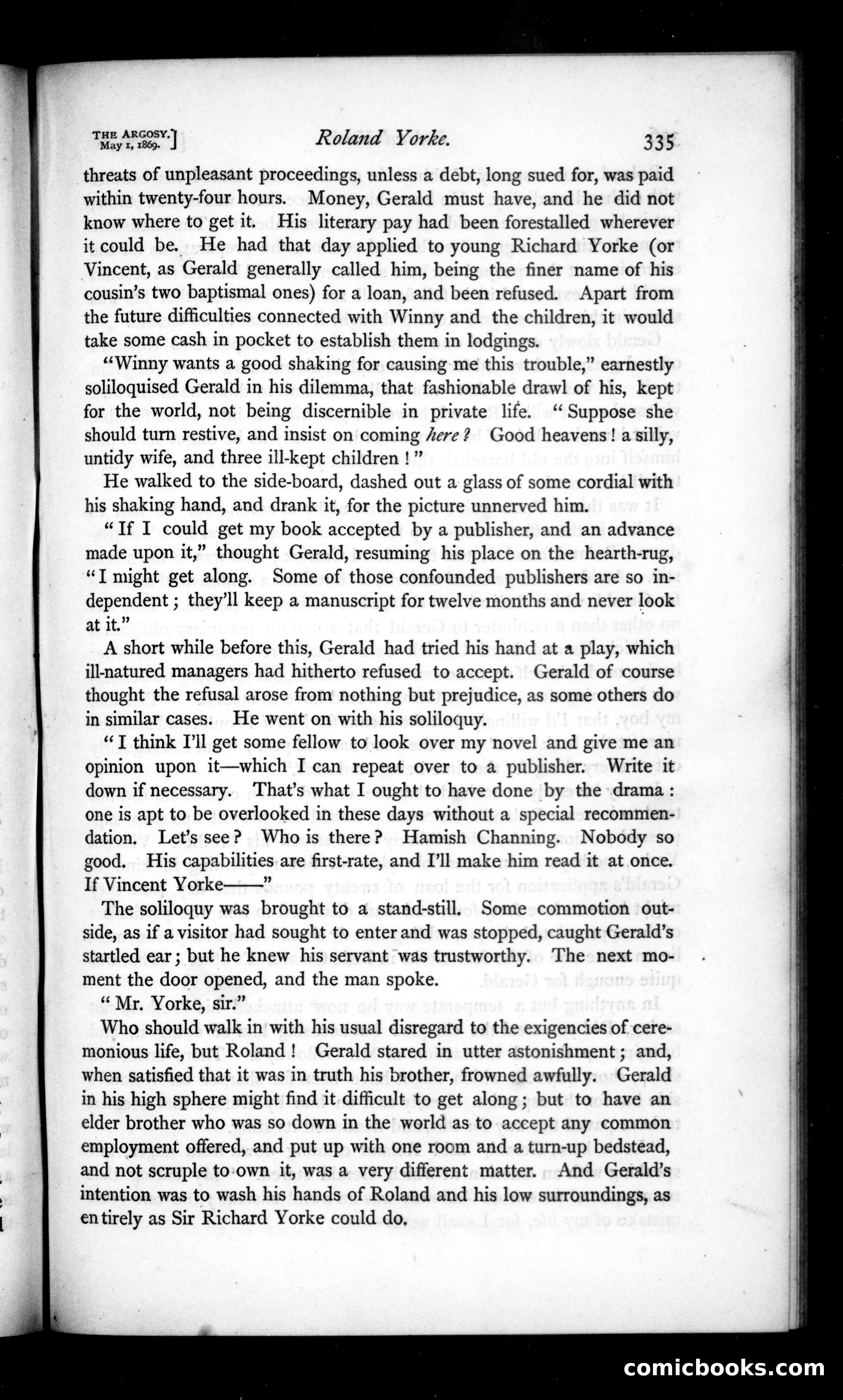 The Argosy, Vol. VII — page 15 of 82