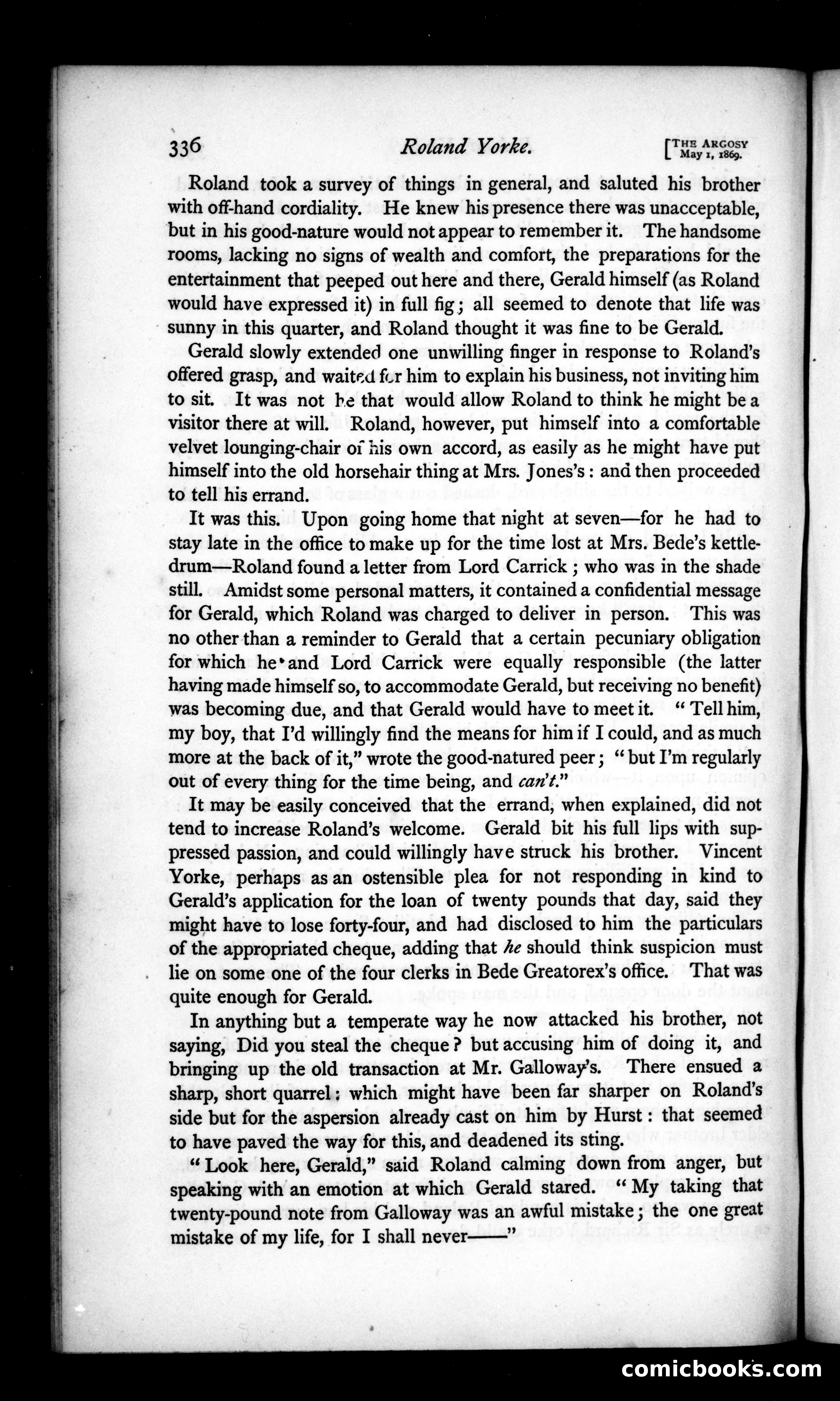 The Argosy, Vol. VII — page 16 of 82