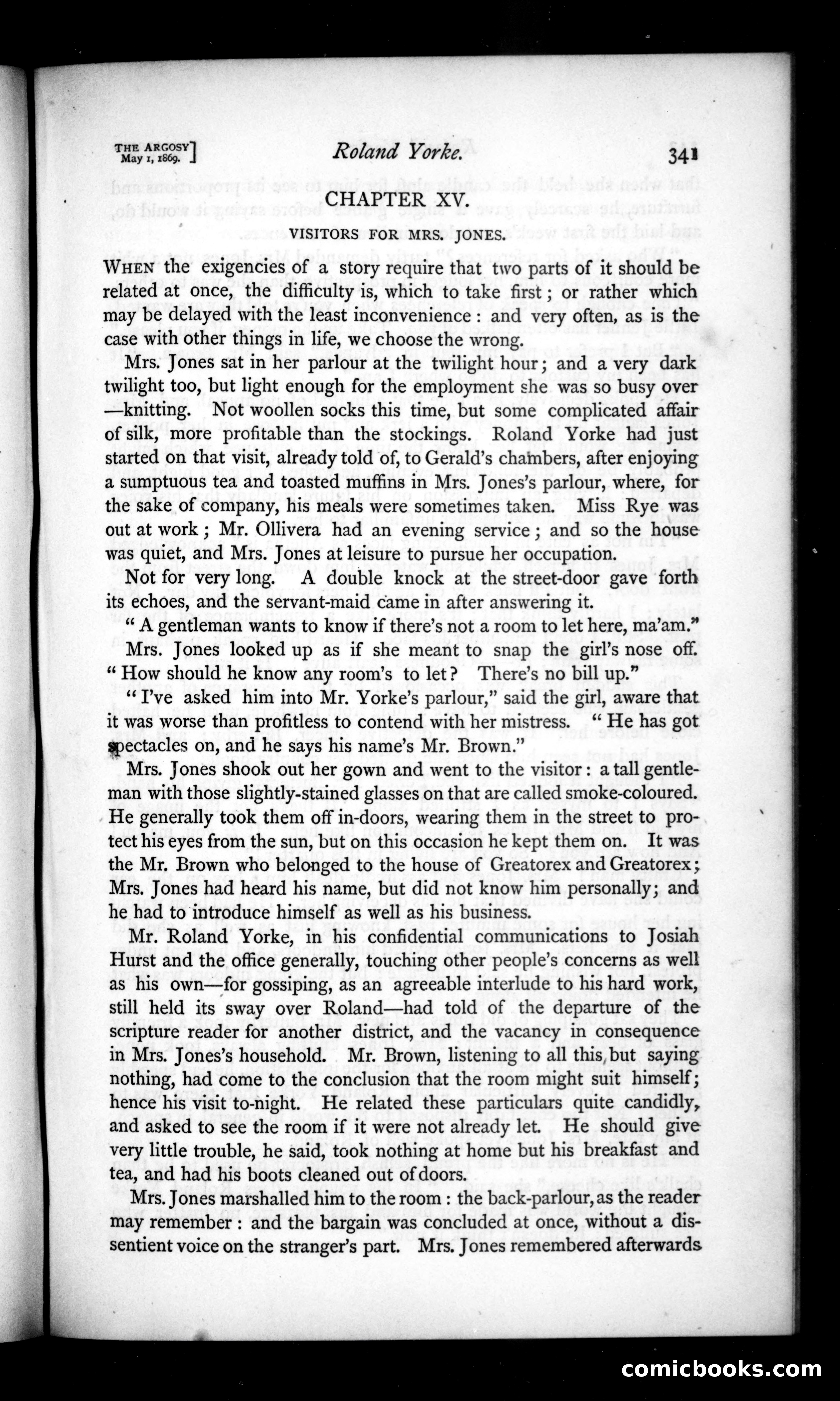 The Argosy, Vol. VII — page 23 of 82