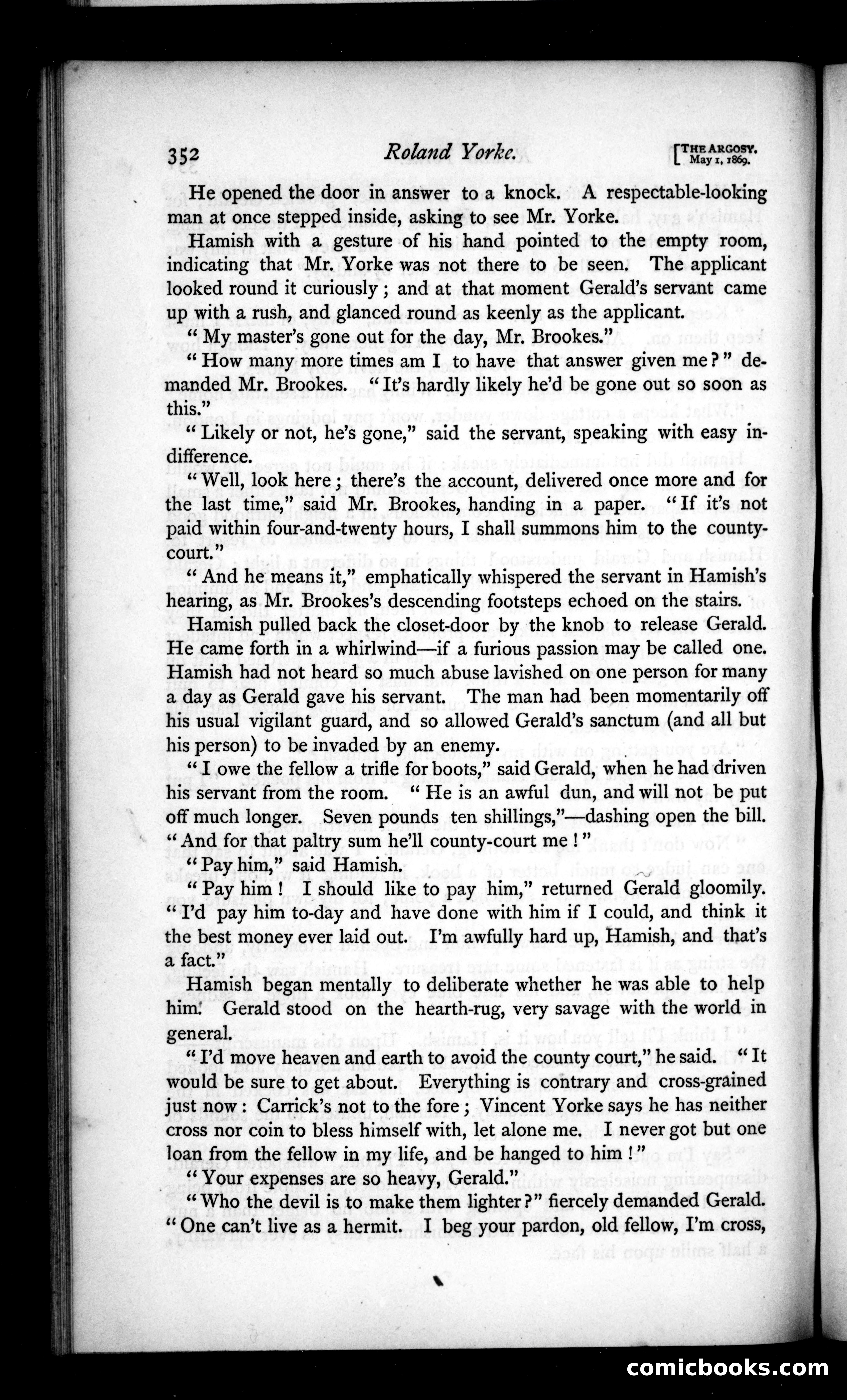 The Argosy, Vol. VII — page 34 of 82