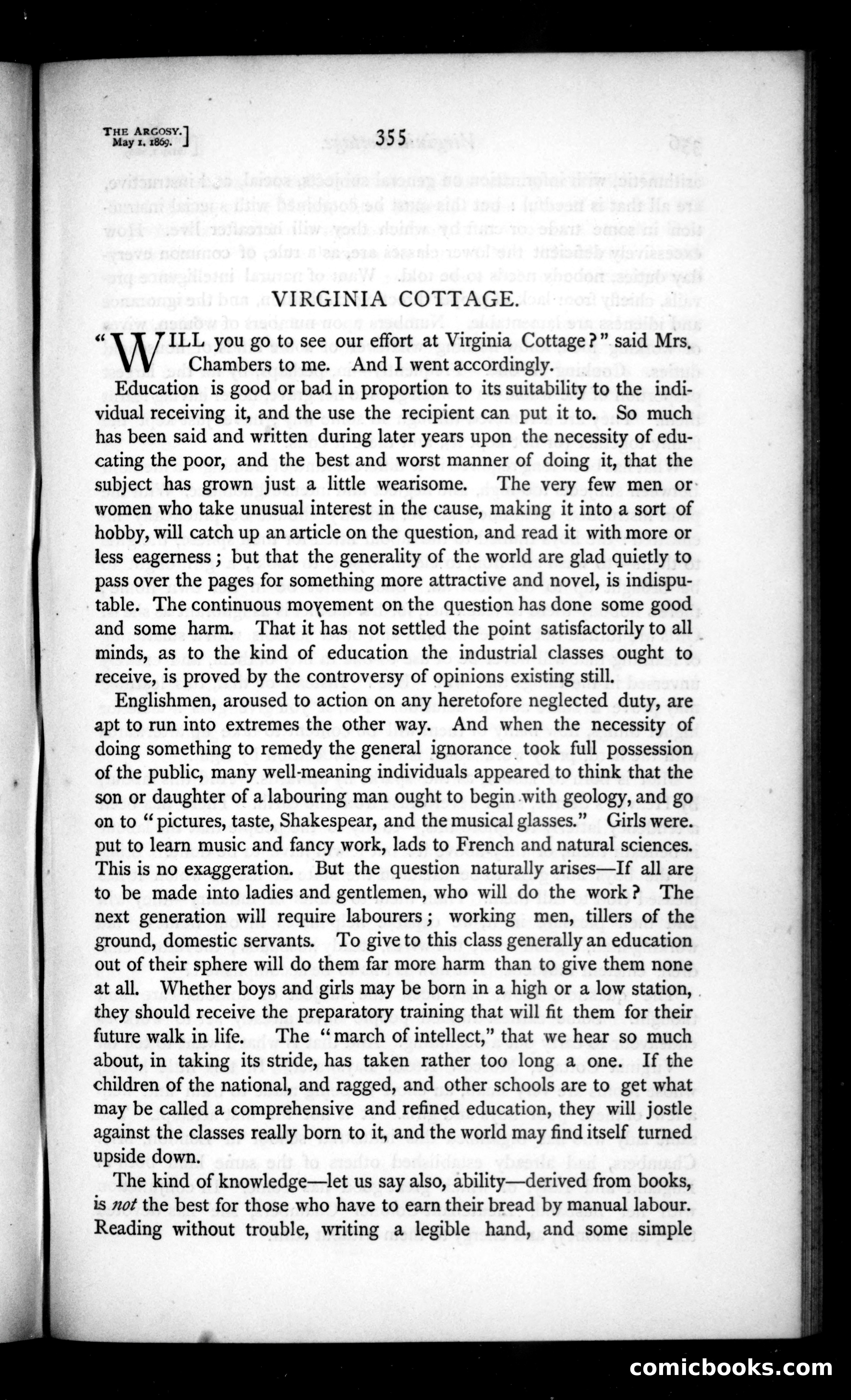 The Argosy, Vol. VII — page 37 of 82