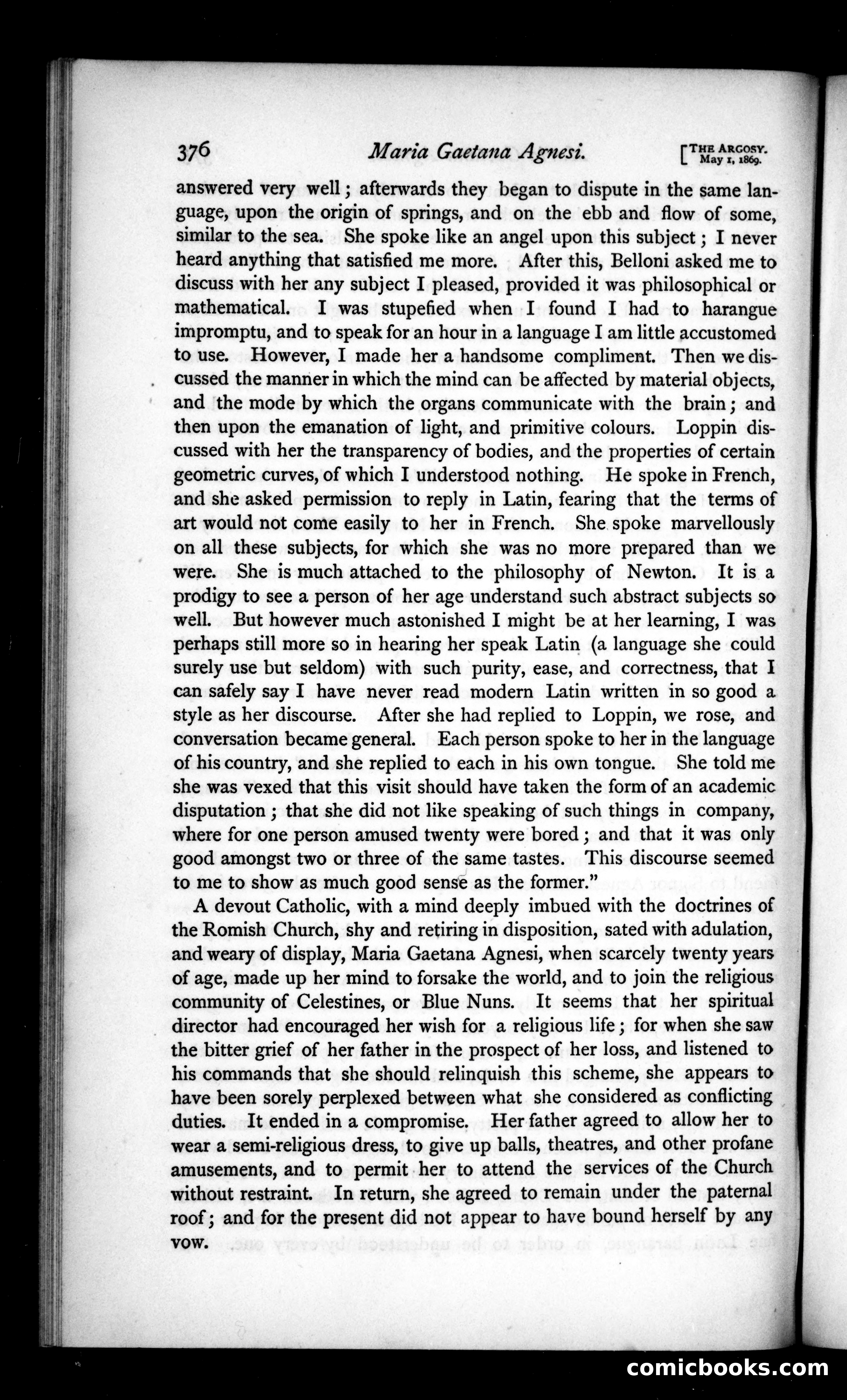 The Argosy, Vol. VII — page 58 of 82