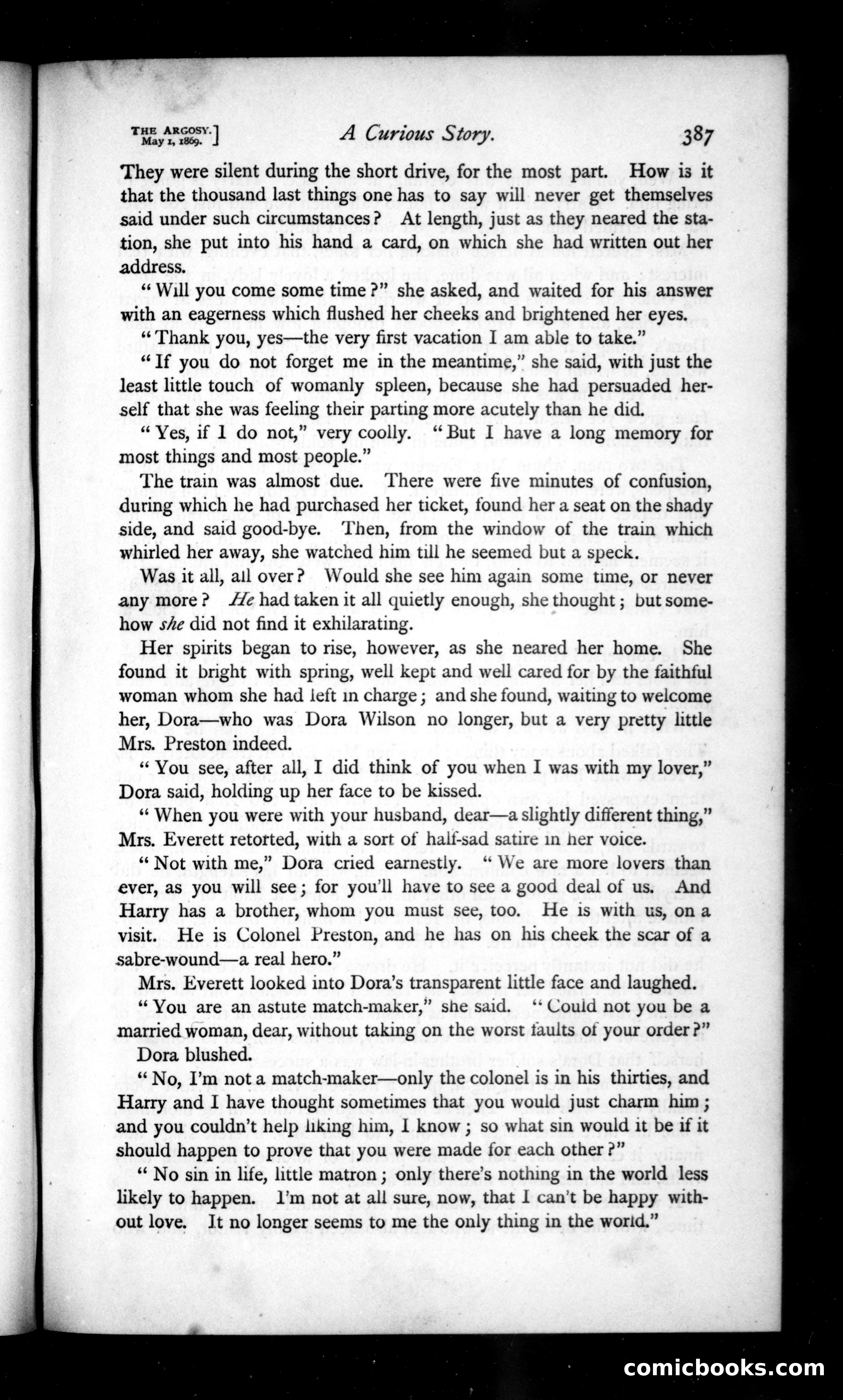 The Argosy, Vol. VII — page 69 of 82