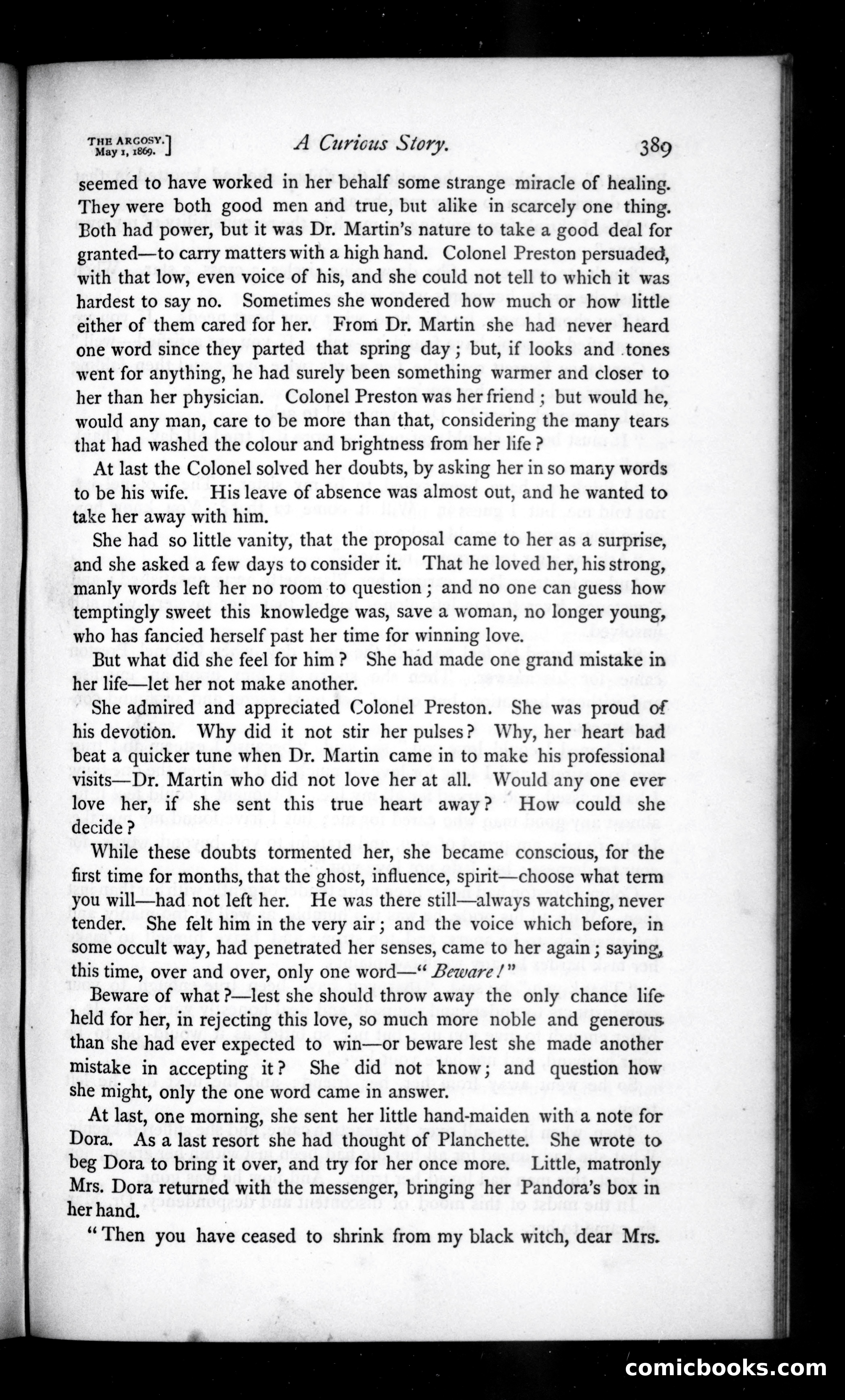 The Argosy, Vol. VII — page 71 of 82