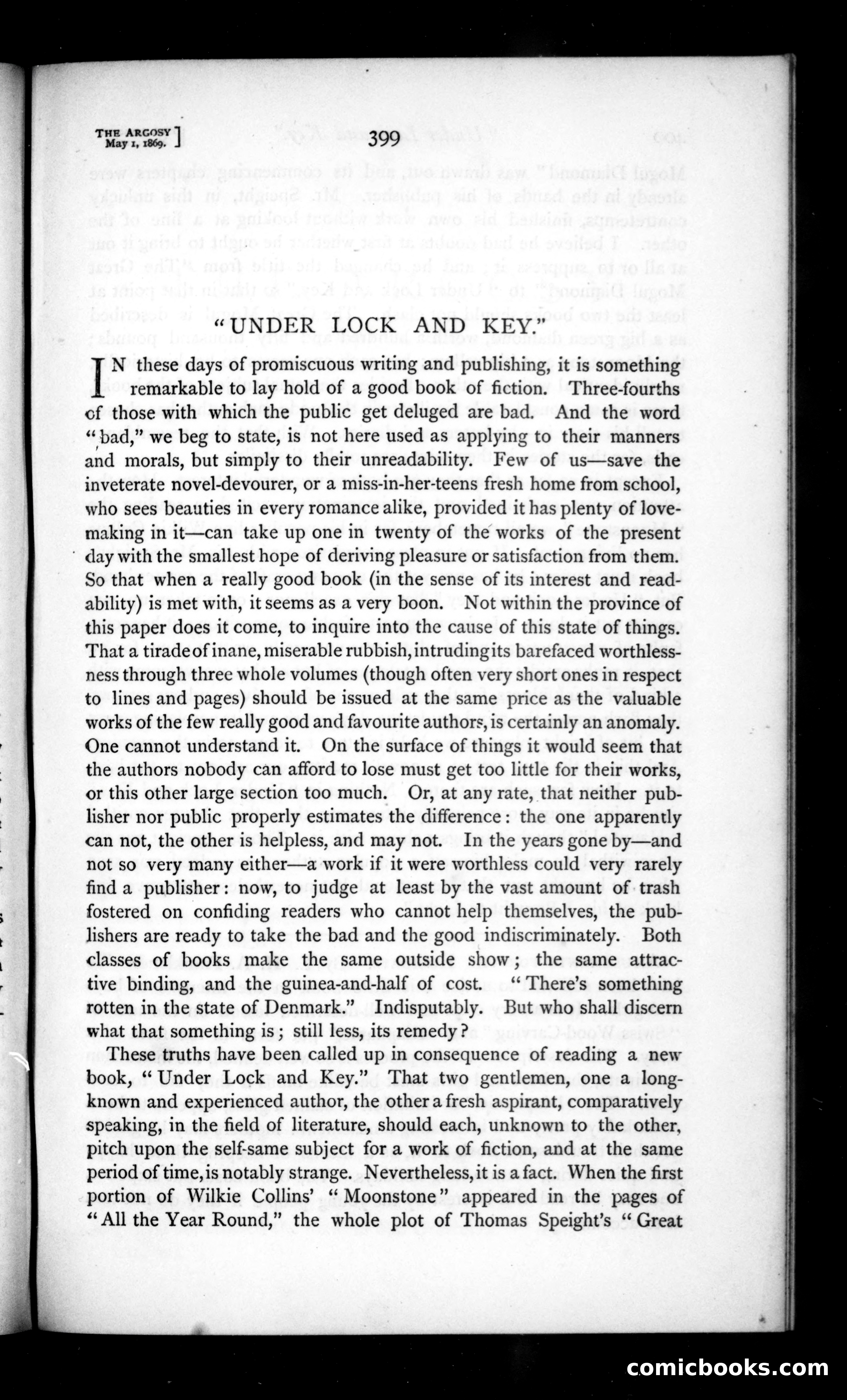 The Argosy, Vol. VII — page 81 of 82