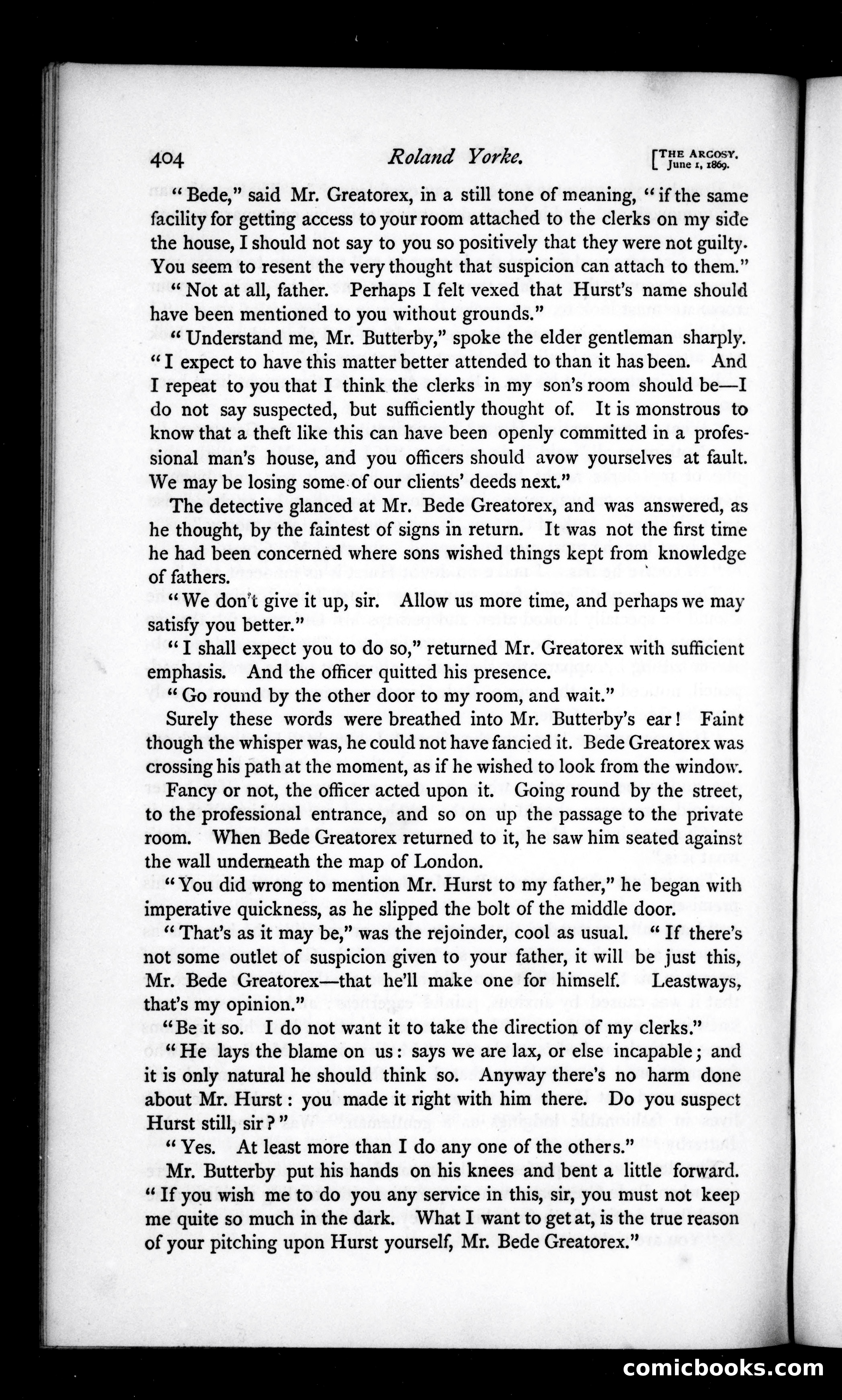 The Argosy, Vol. VII — page 4 of 79