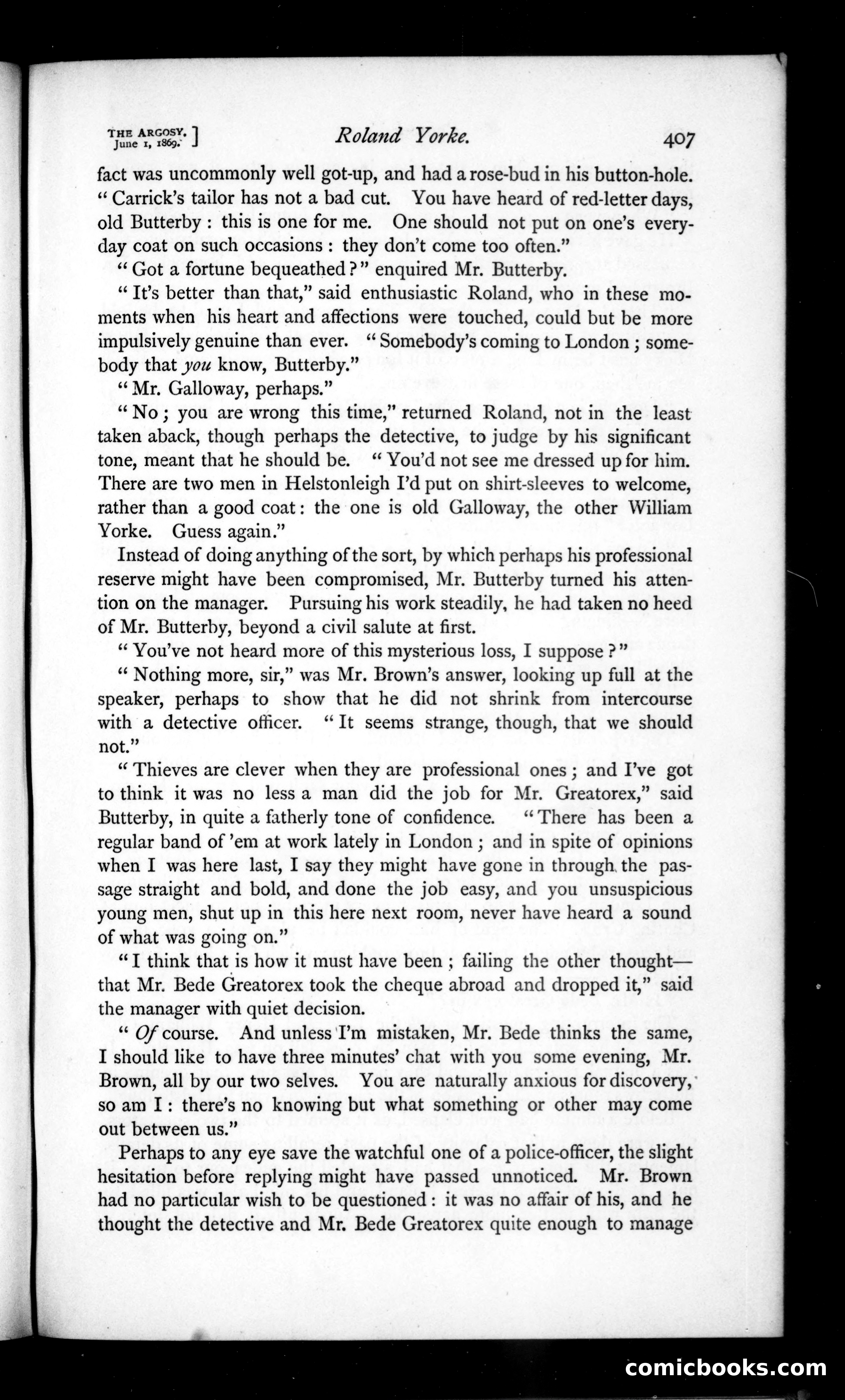 The Argosy, Vol. VII — page 7 of 79