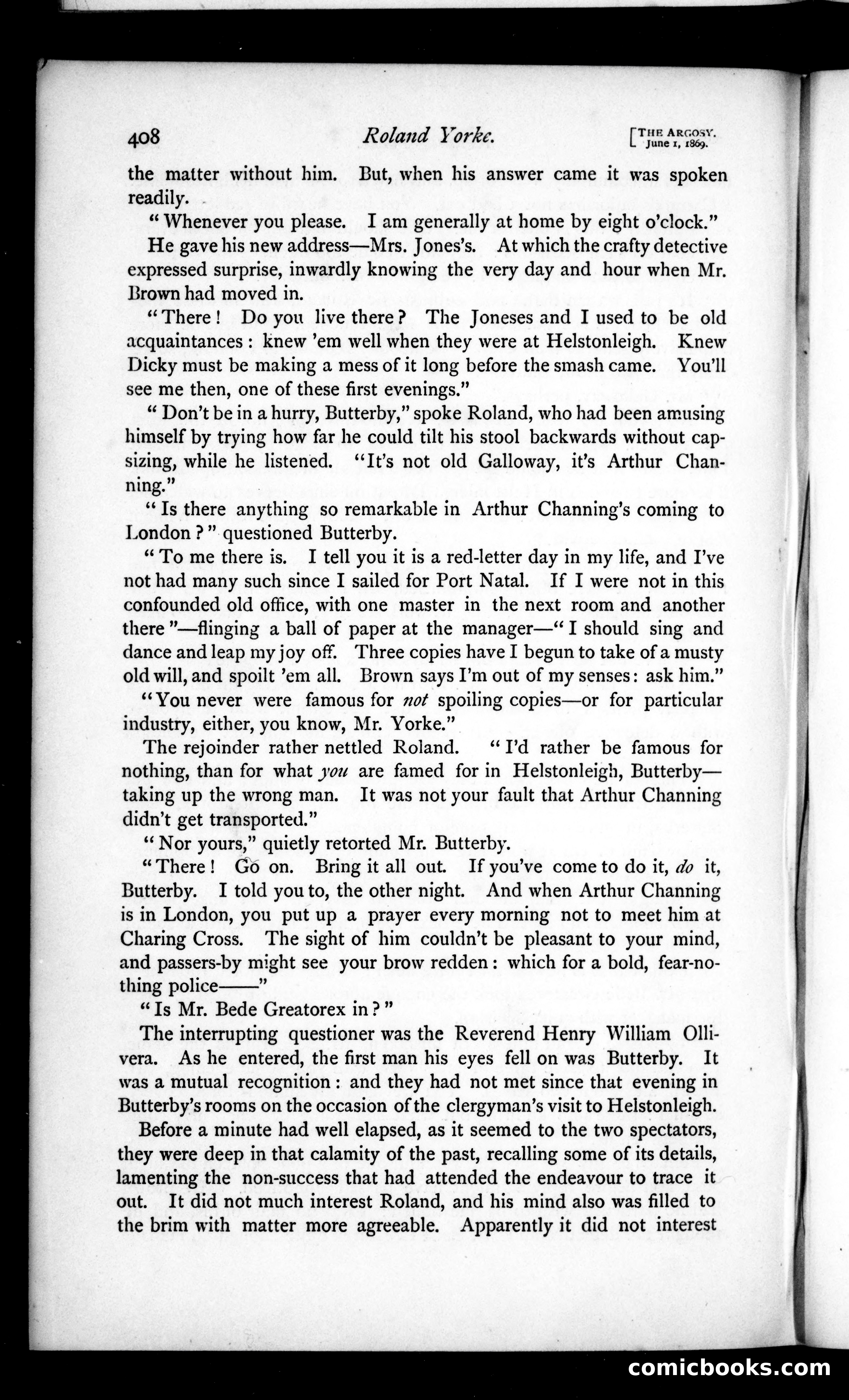 The Argosy, Vol. VII — page 8 of 79
