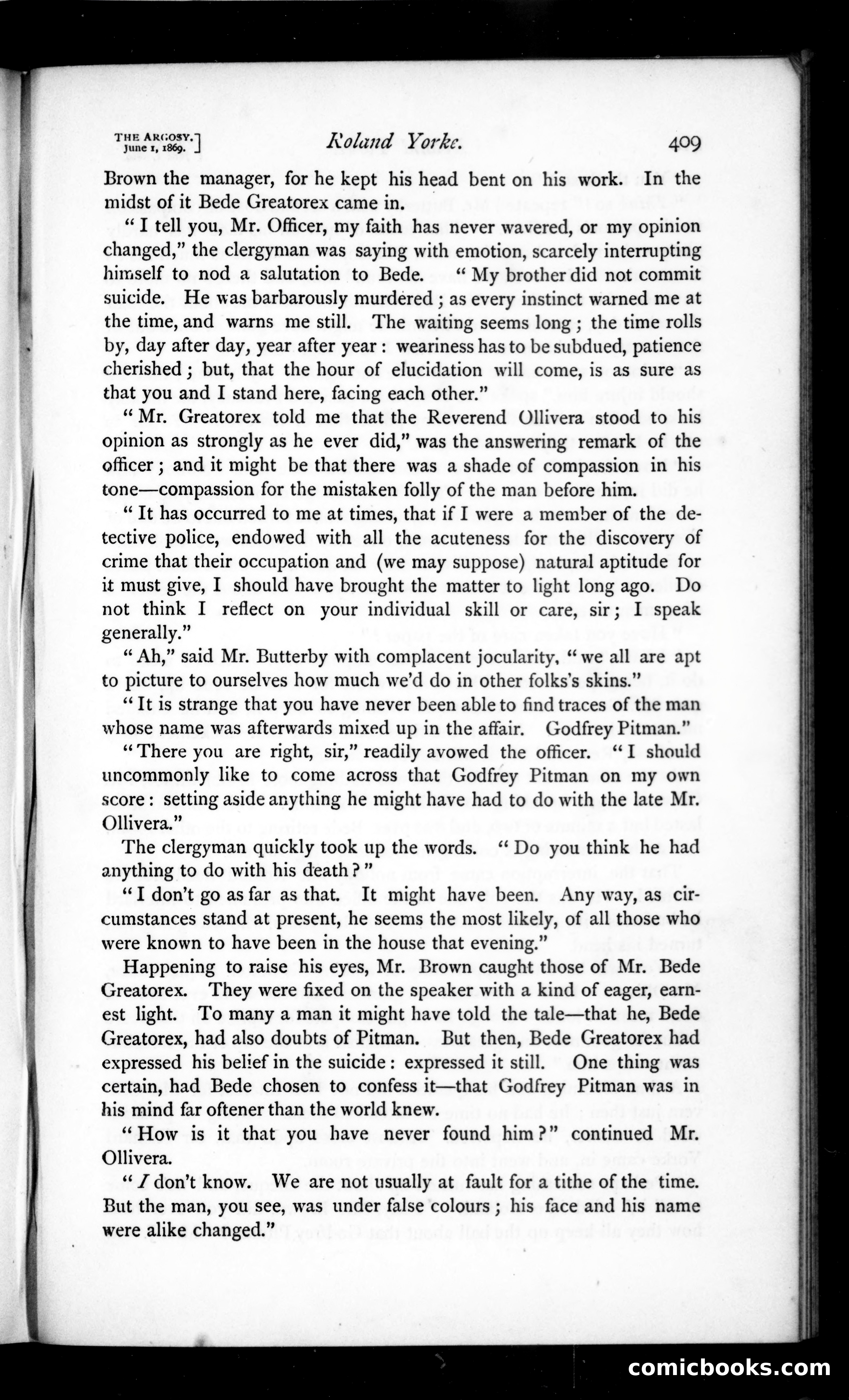 The Argosy, Vol. VII — page 9 of 79