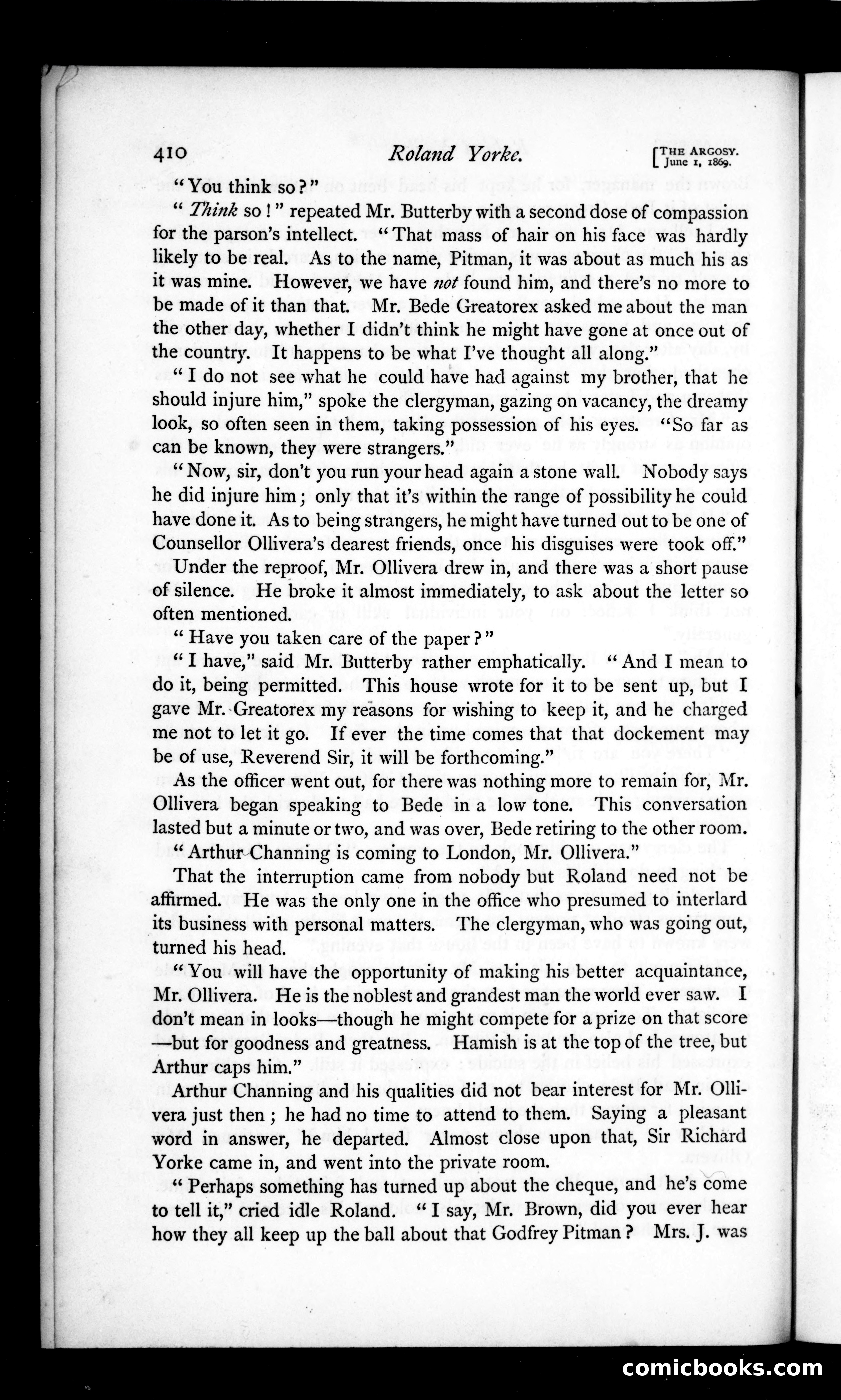 The Argosy, Vol. VII — page 10 of 79