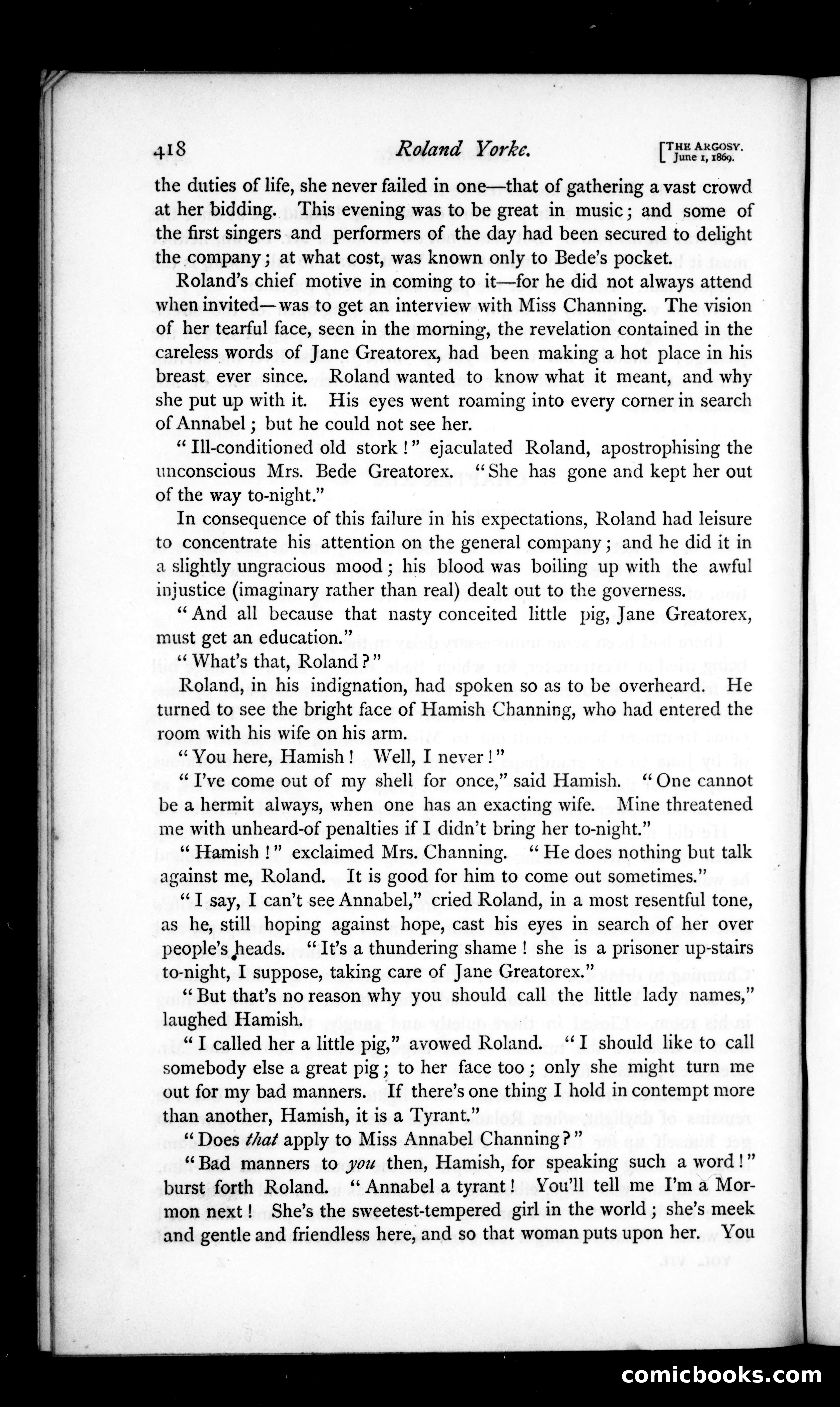 The Argosy, Vol. VII — page 20 of 79