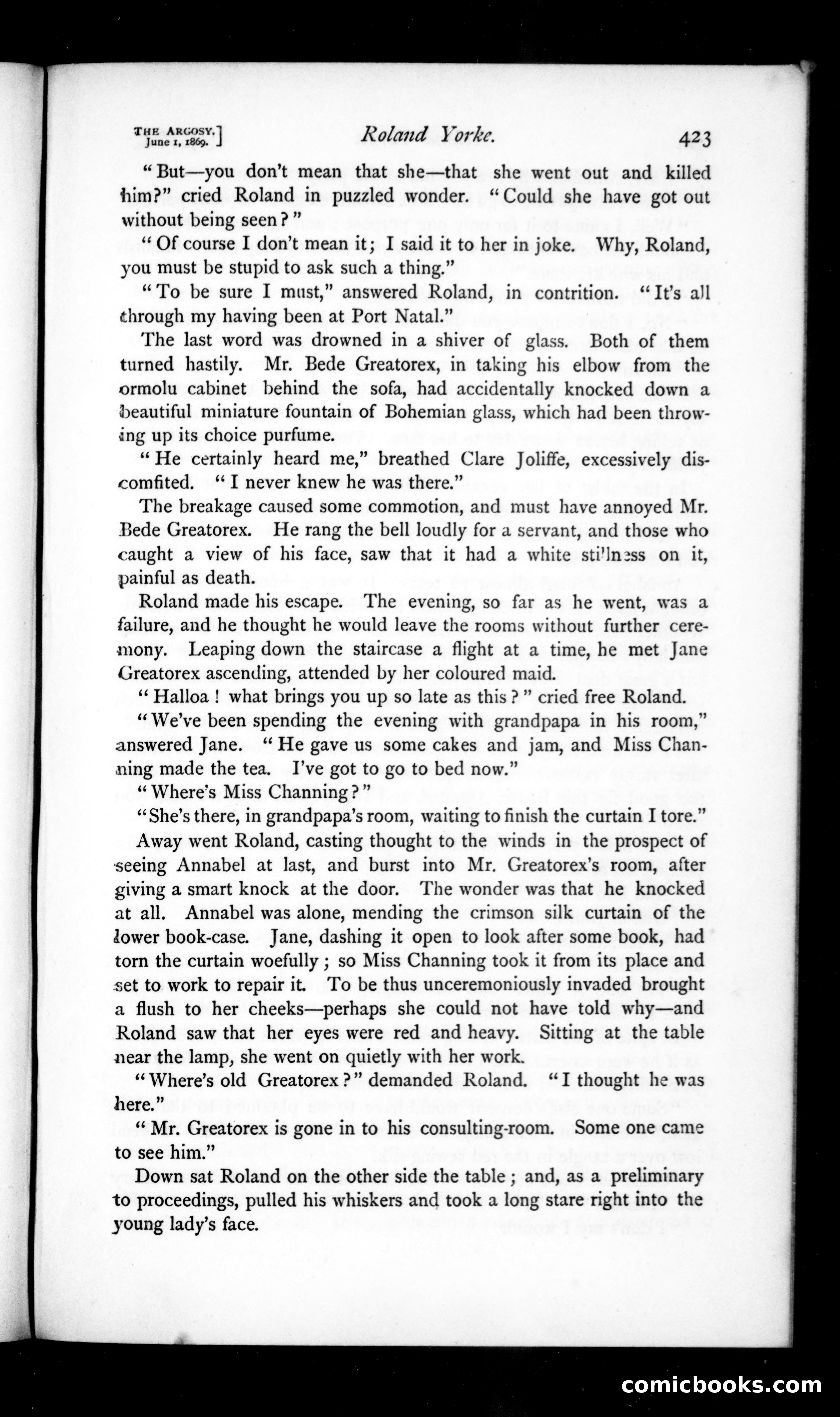 The Argosy, Vol. VII — page 25 of 79