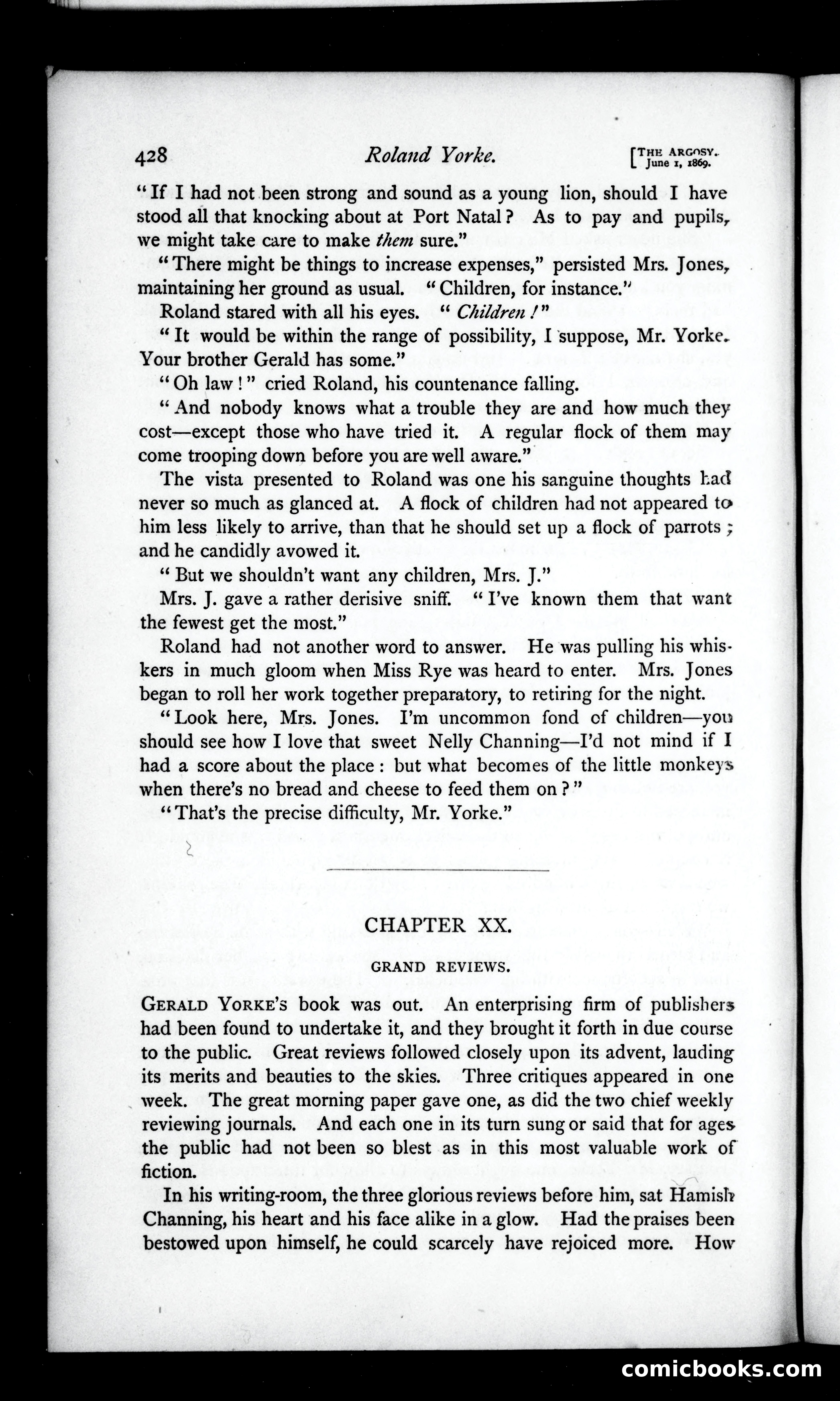 The Argosy, Vol. VII — page 30 of 79