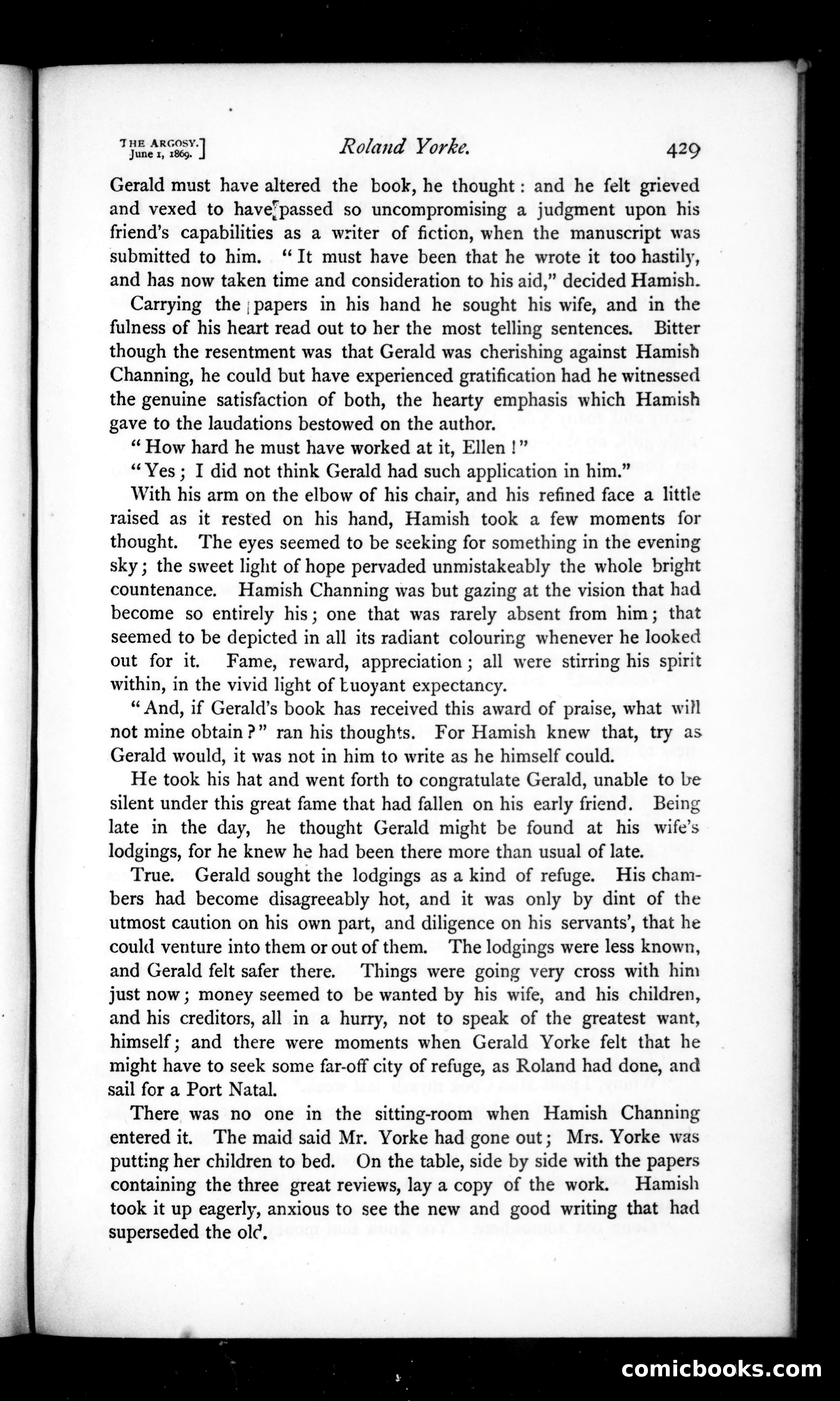 The Argosy, Vol. VII — page 31 of 79