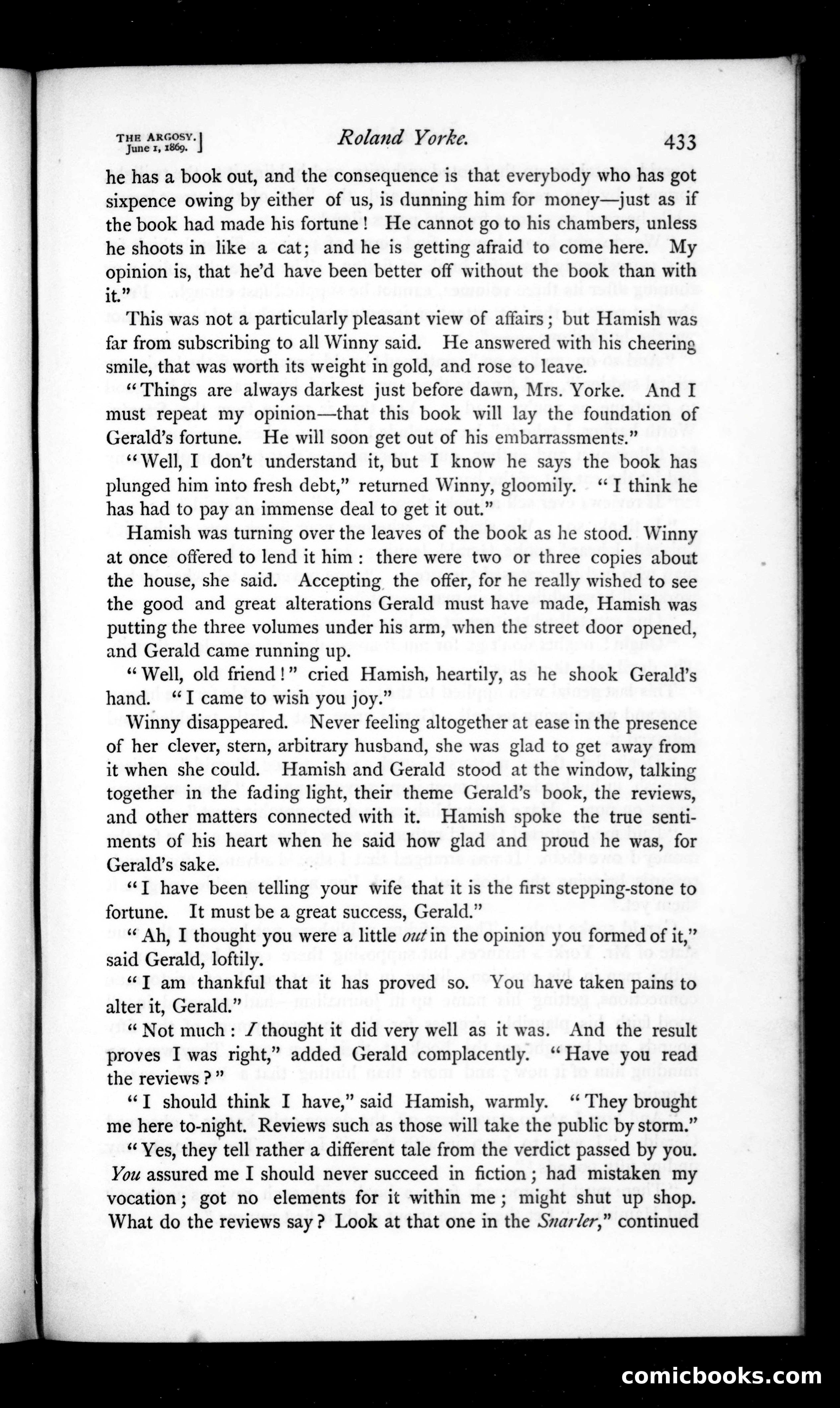 The Argosy, Vol. VII — page 35 of 79