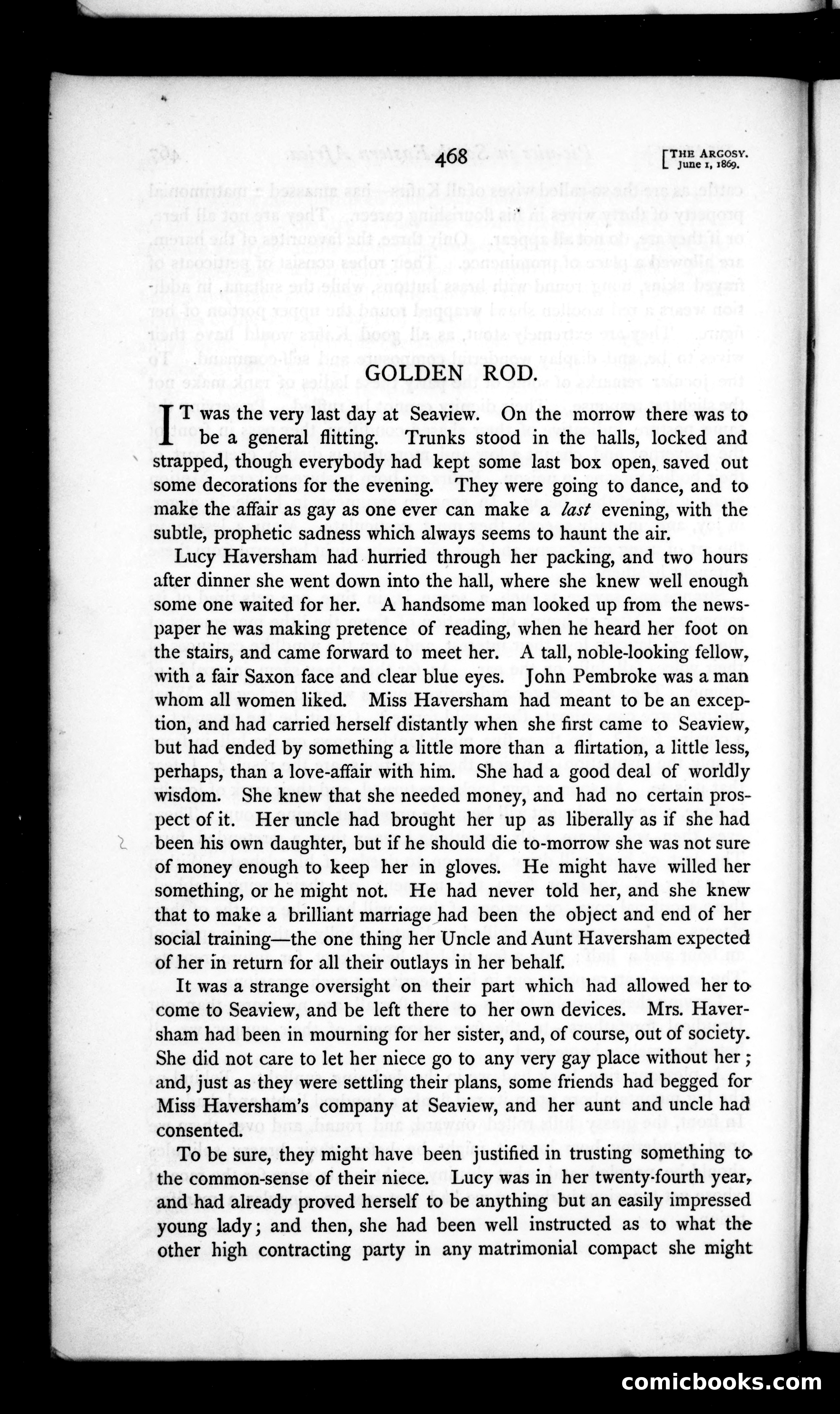 The Argosy, Vol. VII — page 70 of 79