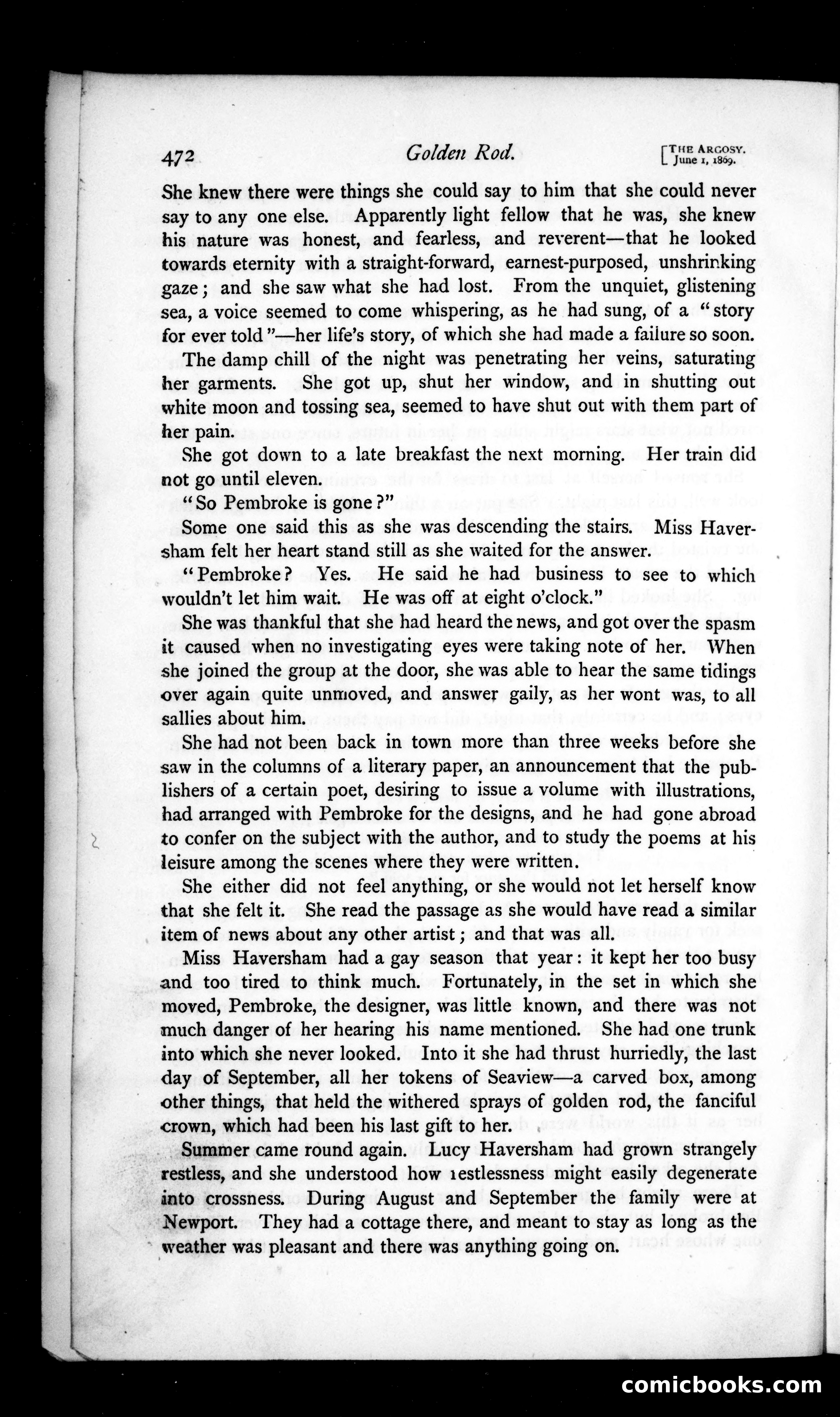 The Argosy, Vol. VII — page 74 of 79