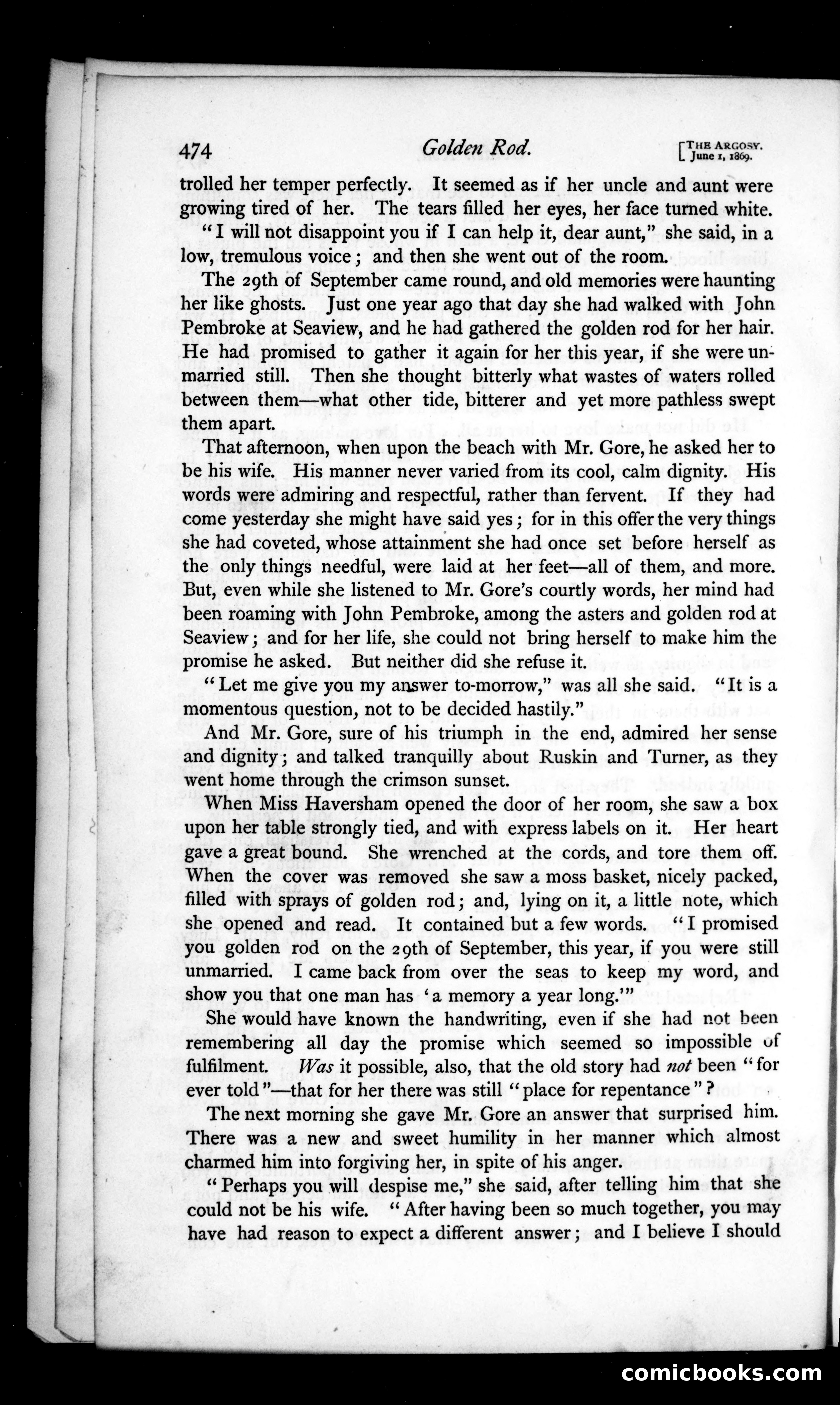 The Argosy, Vol. VII — page 76 of 79