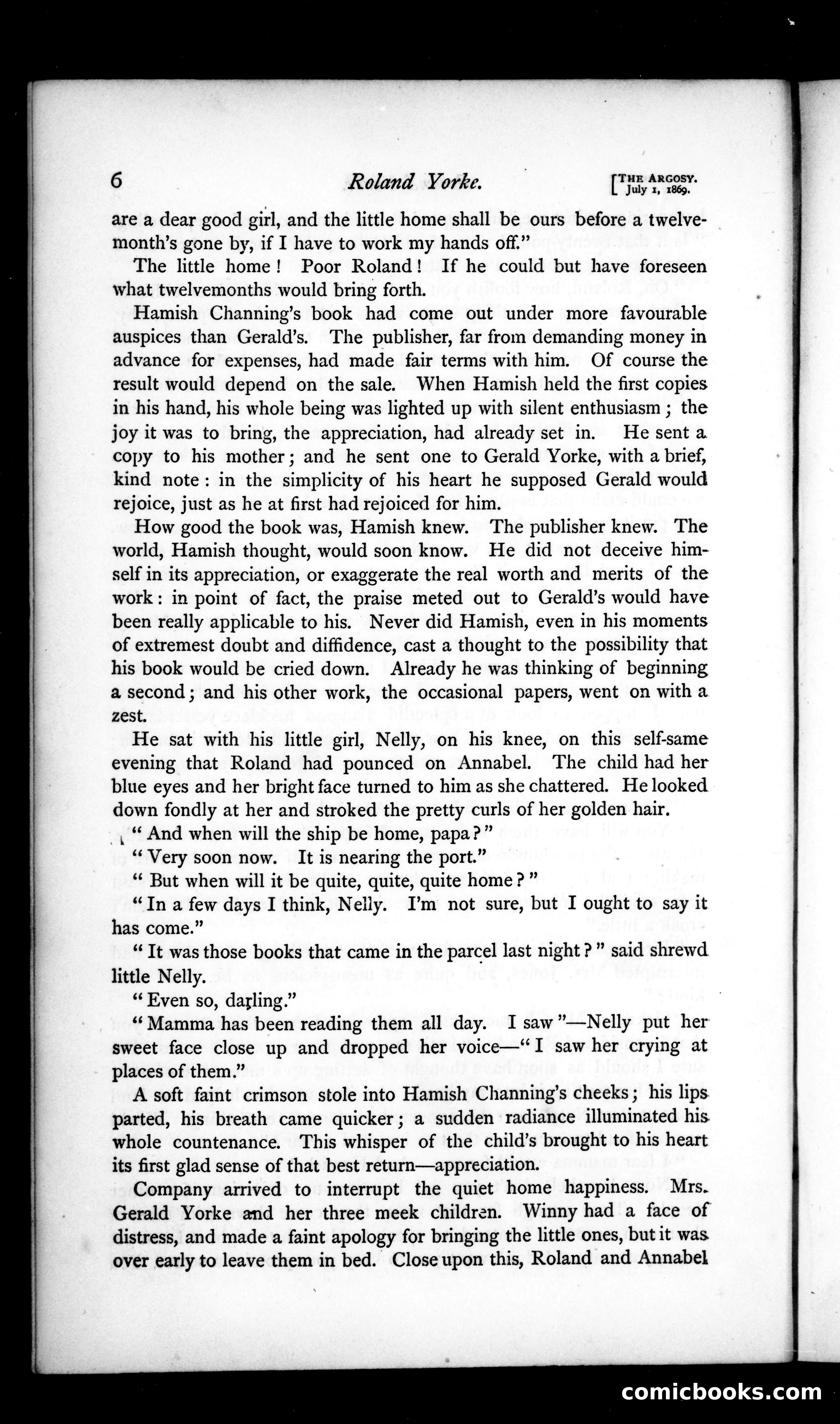 The Argosy, Vol. VIII — page 6 of 80