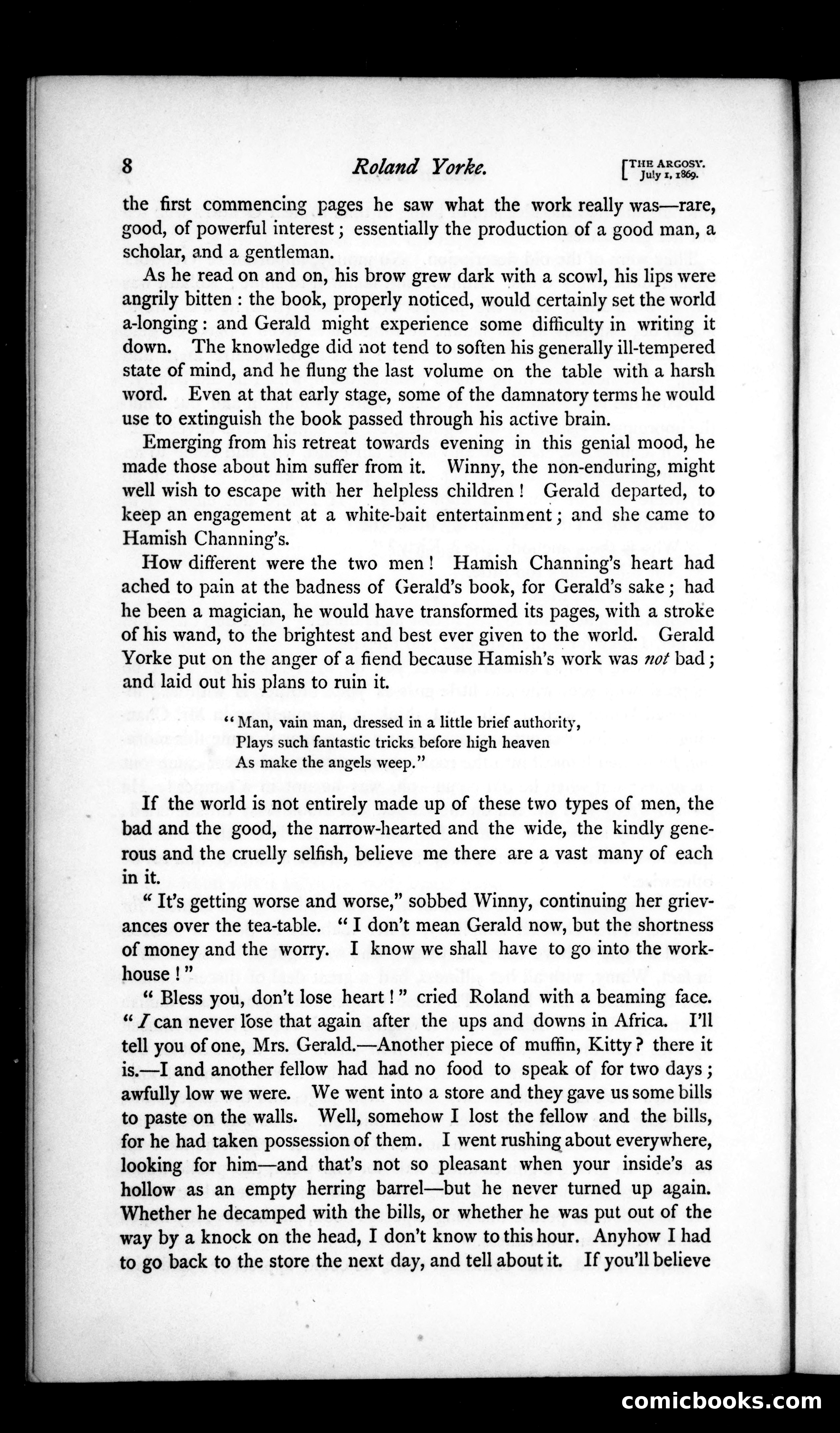 The Argosy, Vol. VIII — page 8 of 80