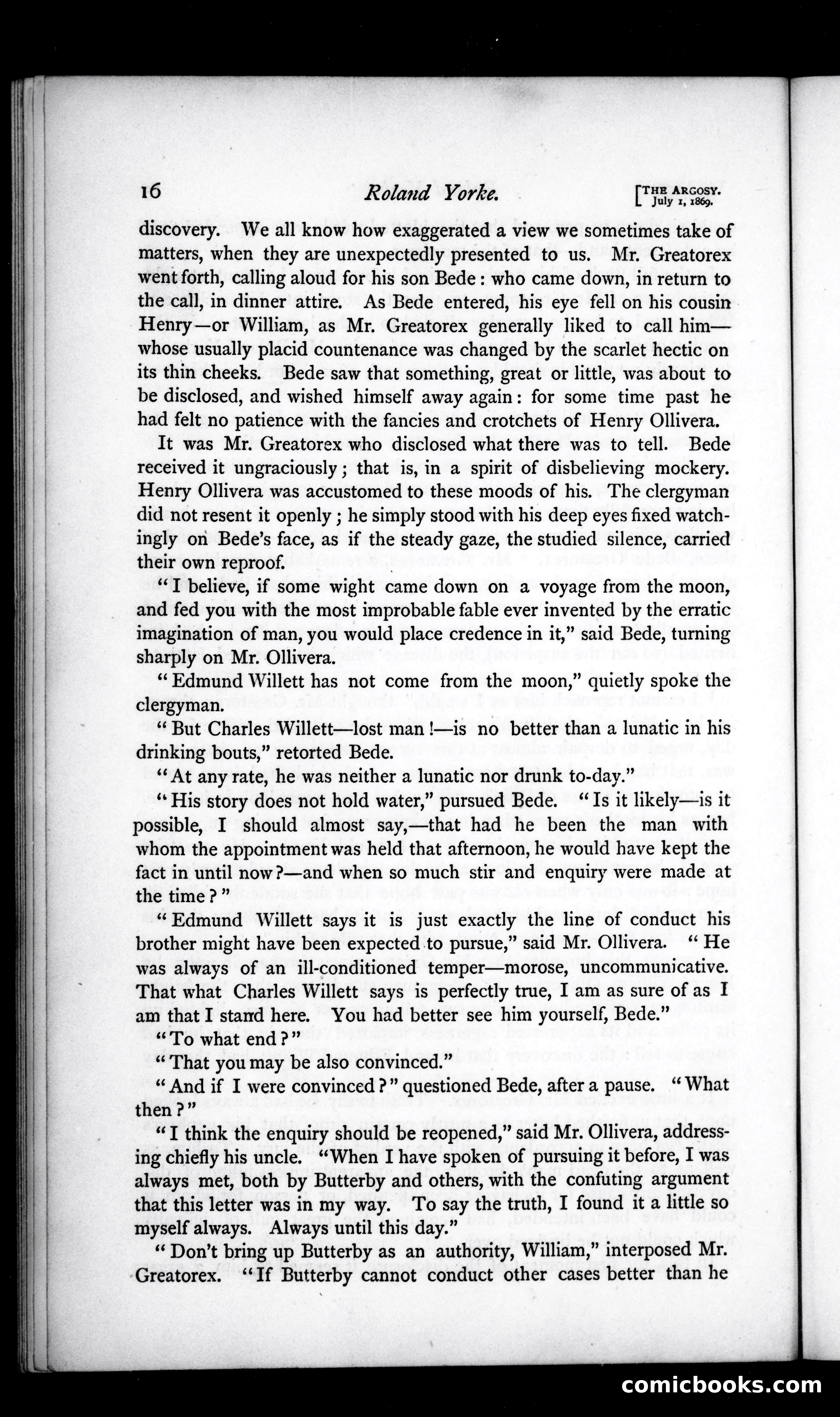The Argosy, Vol. VIII — page 16 of 80