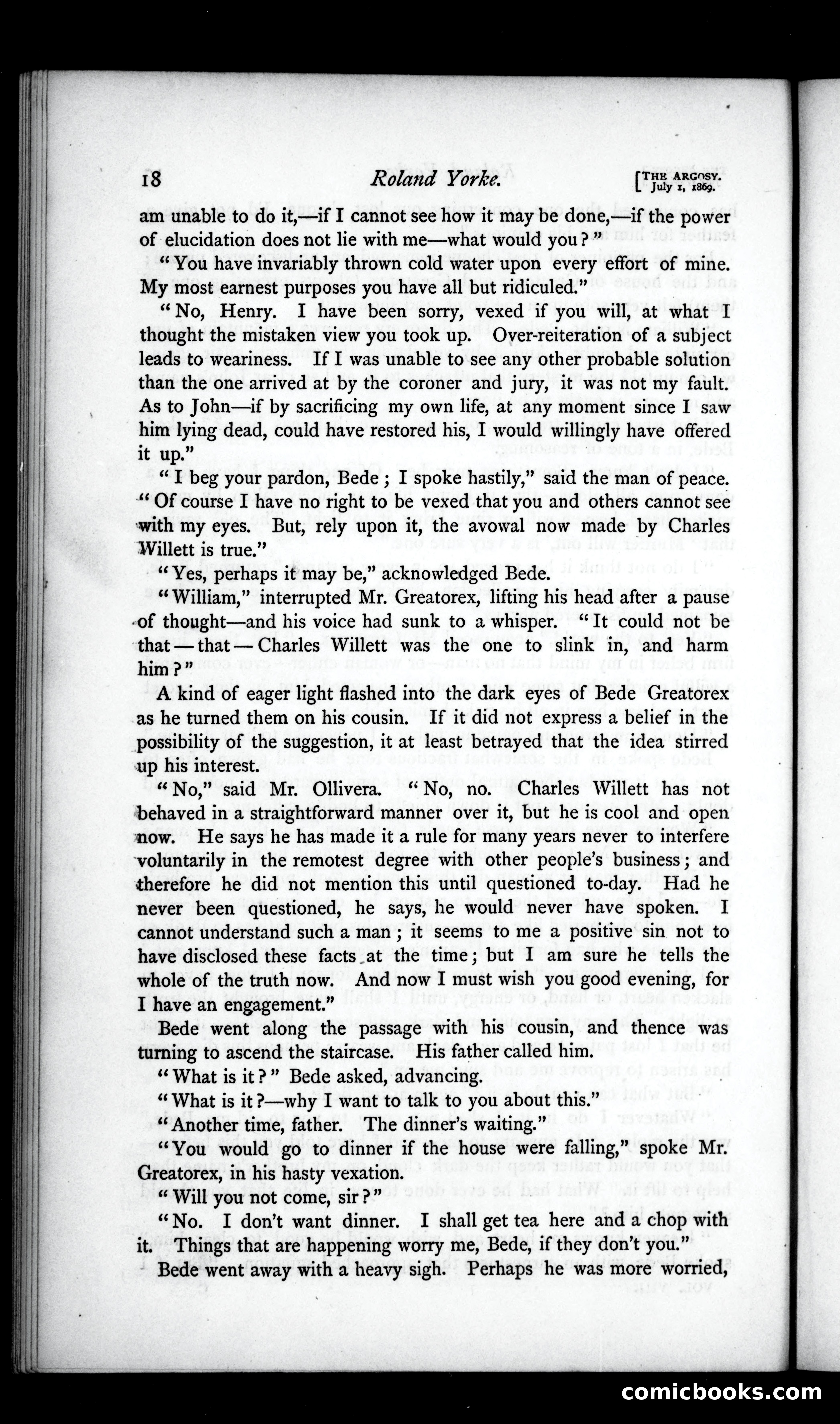 The Argosy, Vol. VIII — page 18 of 80