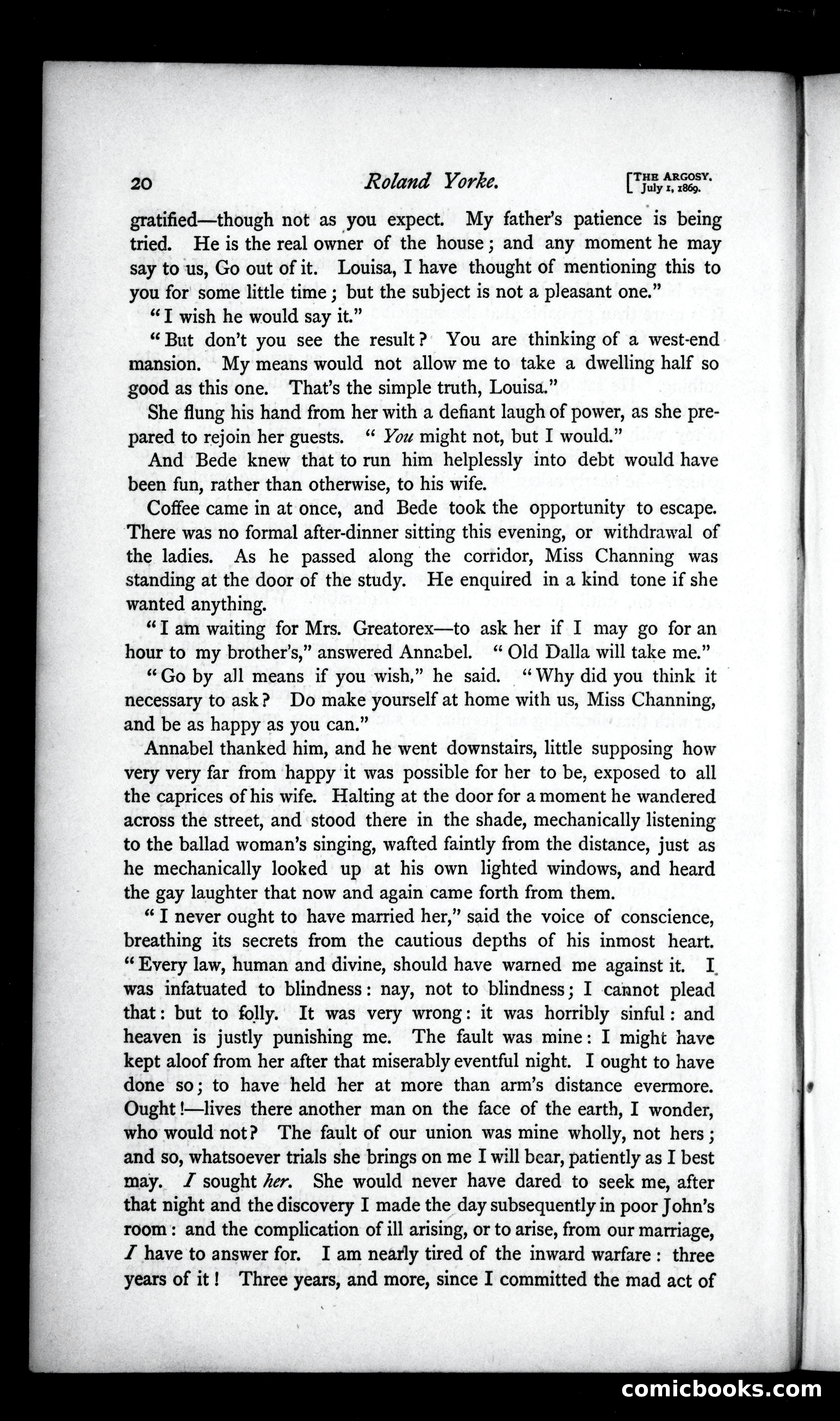 The Argosy, Vol. VIII — page 20 of 80