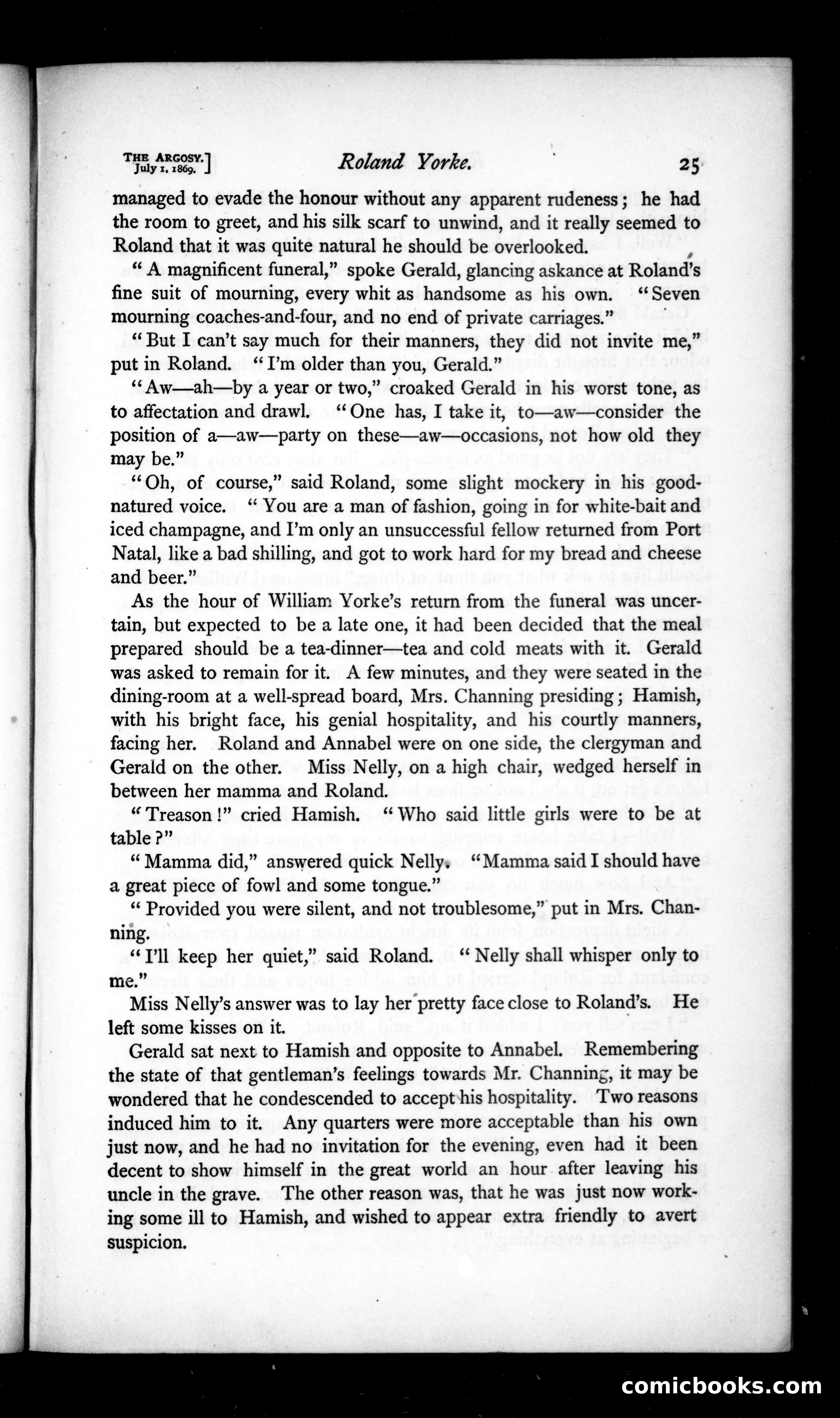 The Argosy, Vol. VIII — page 25 of 80