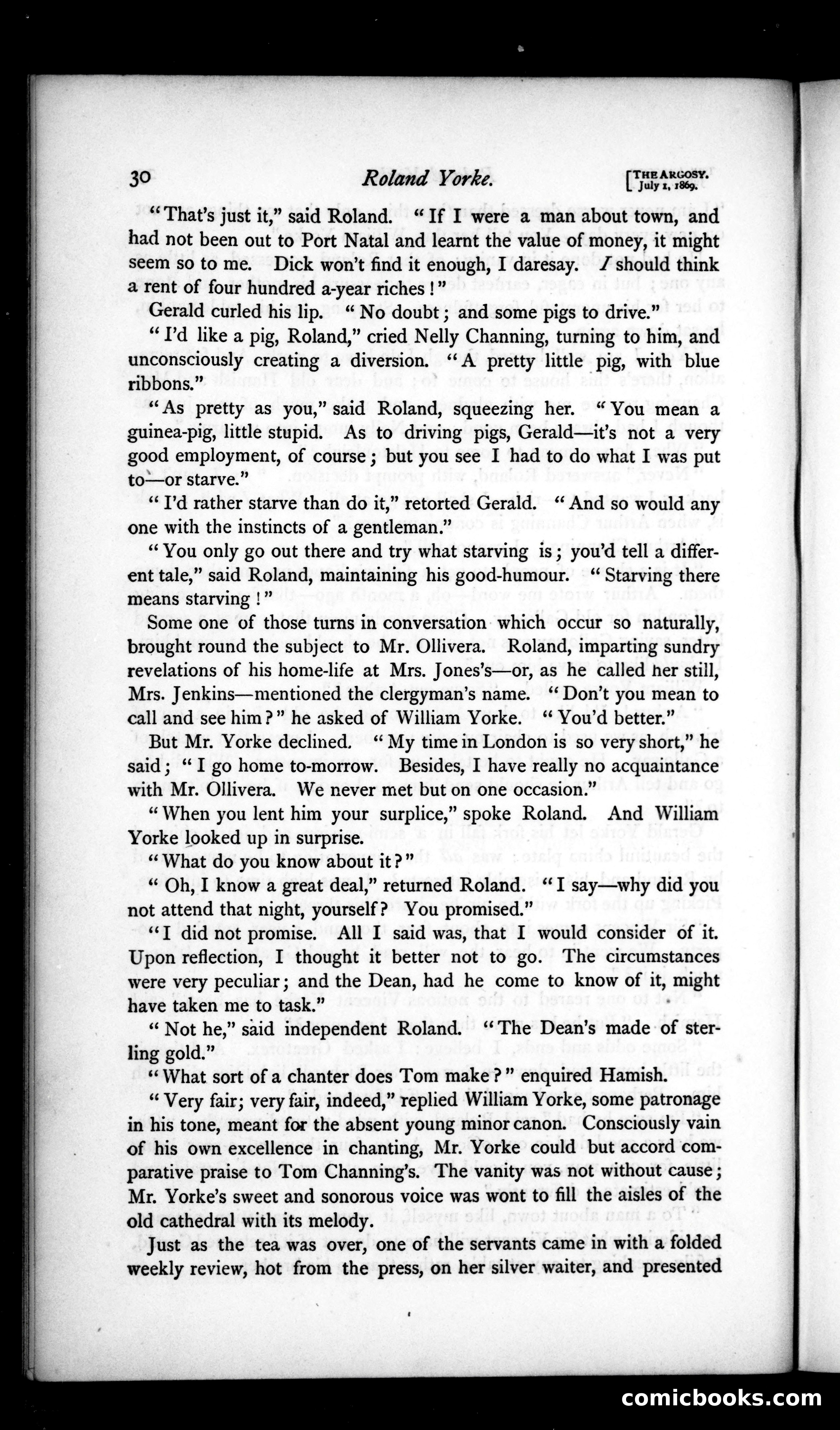 The Argosy, Vol. VIII — page 30 of 80