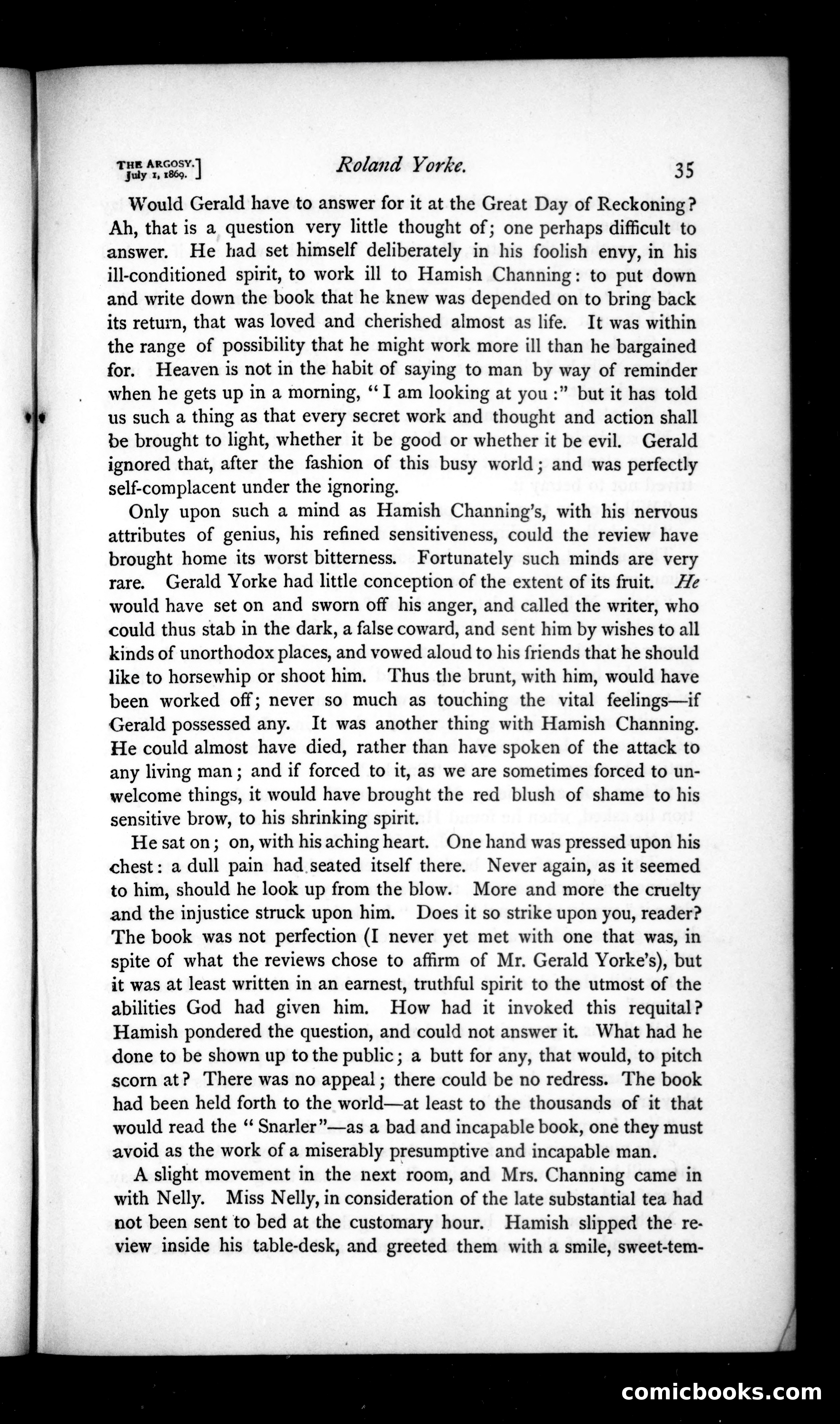 The Argosy, Vol. VIII — page 35 of 80