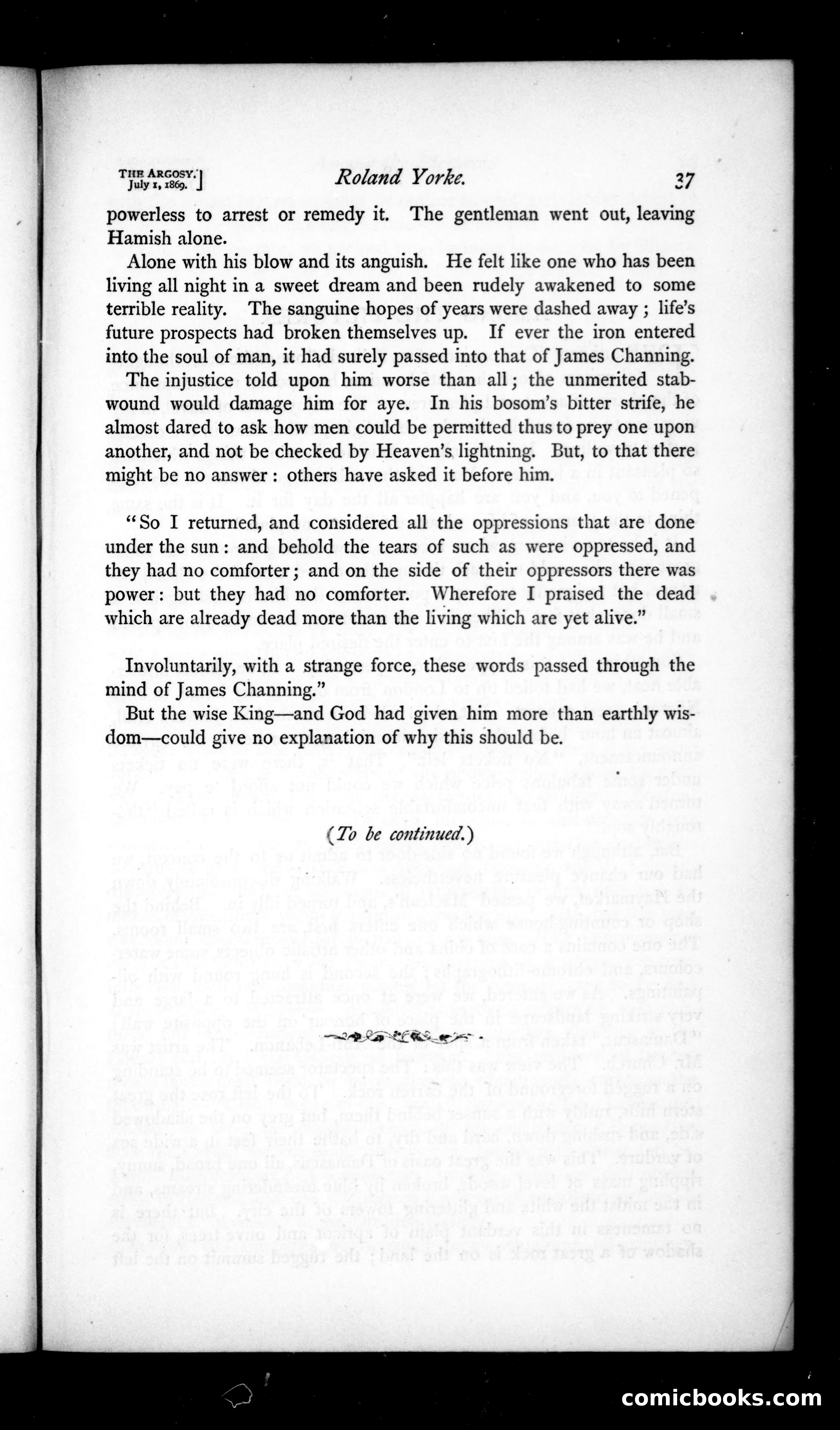 The Argosy, Vol. VIII — page 37 of 80