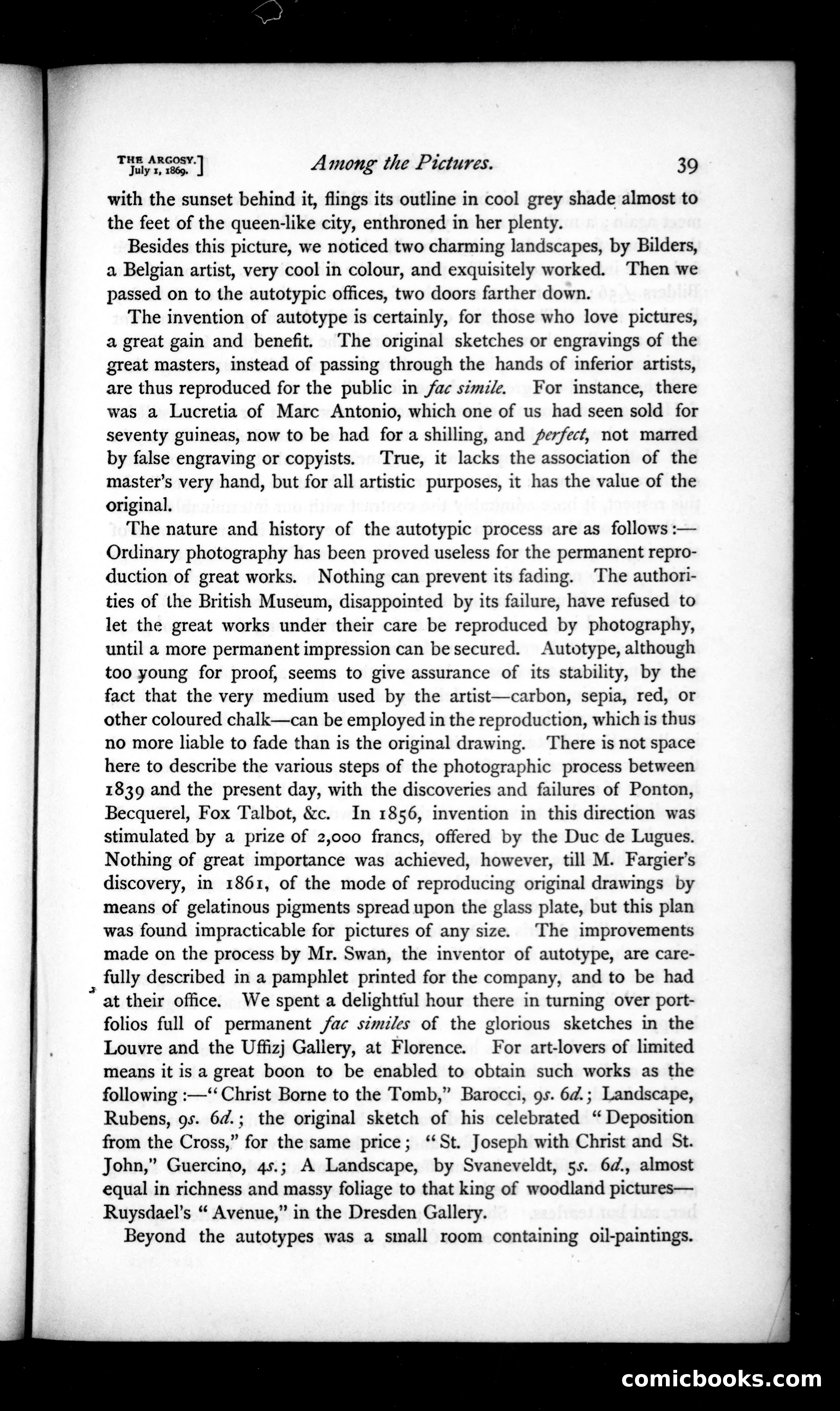The Argosy, Vol. VIII — page 39 of 80