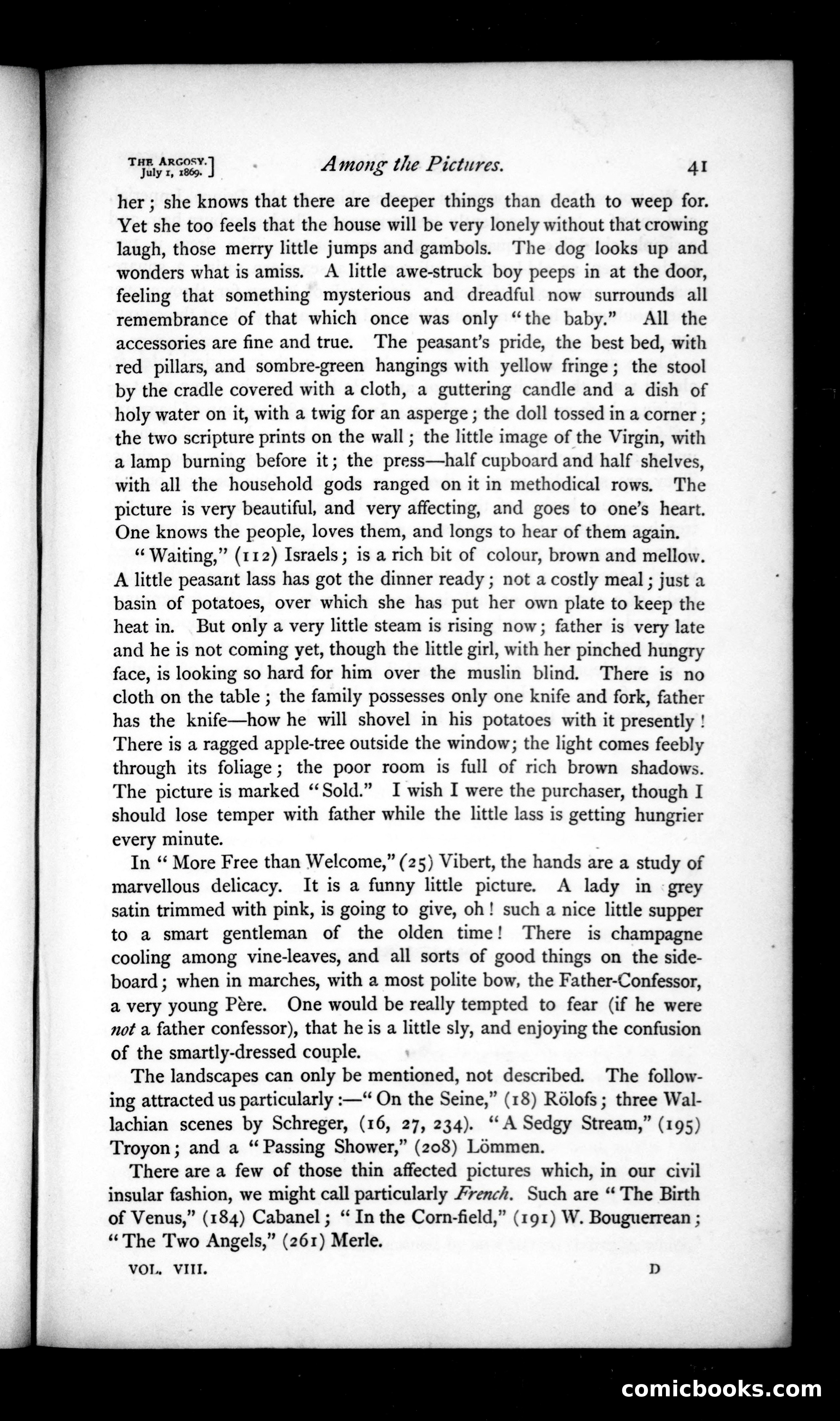 The Argosy, Vol. VIII — page 41 of 80