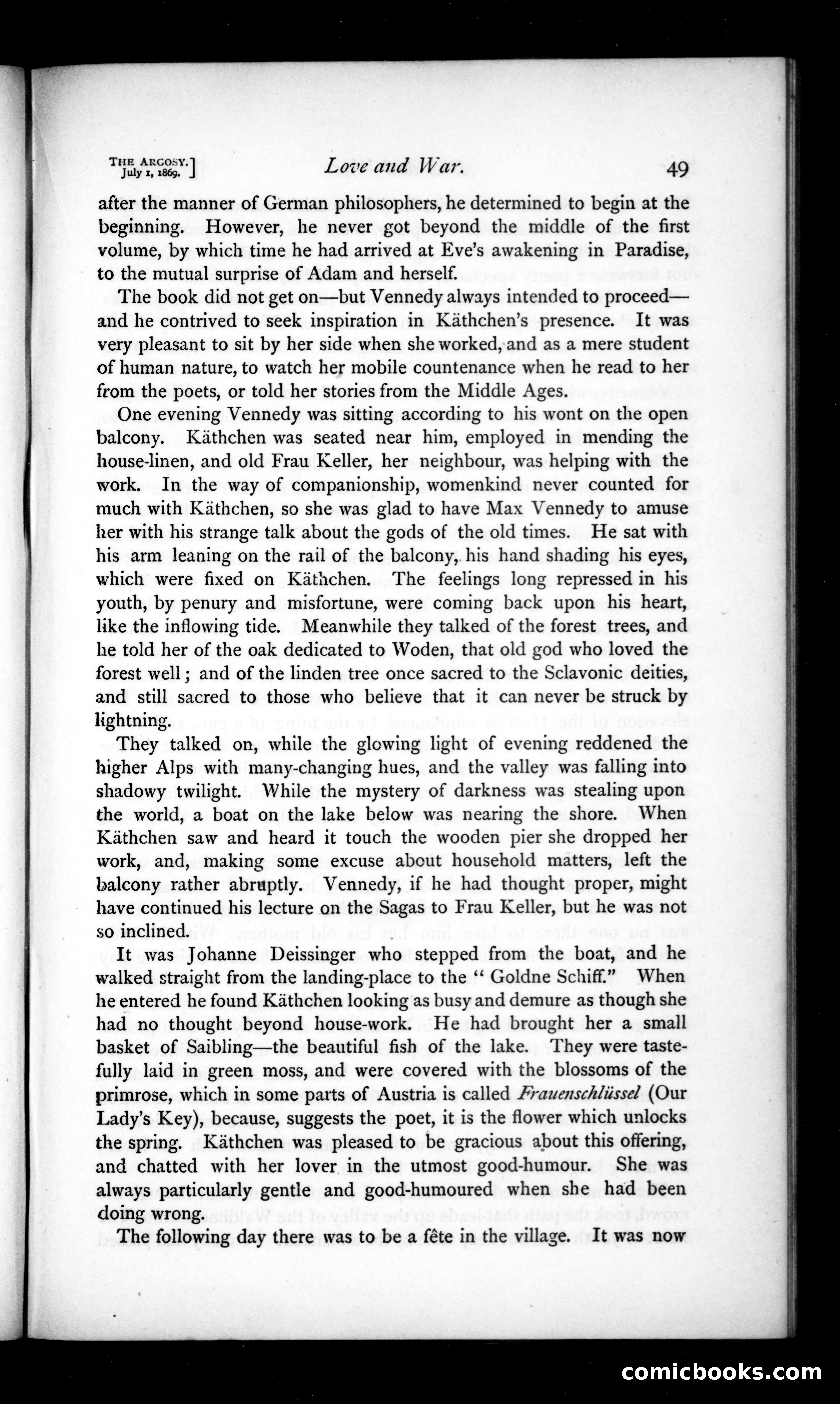 The Argosy, Vol. VIII — page 49 of 80