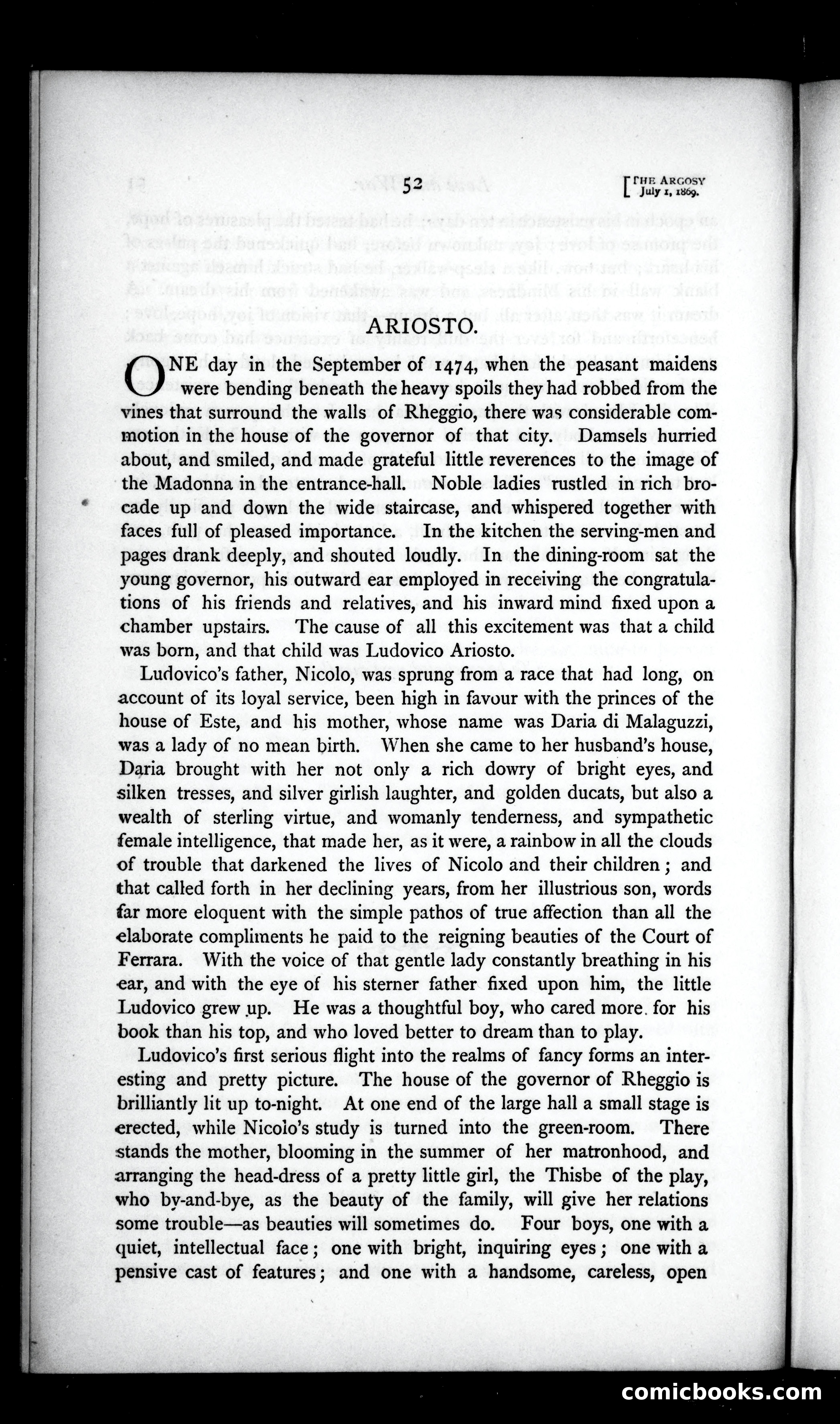 The Argosy, Vol. VIII — page 52 of 80