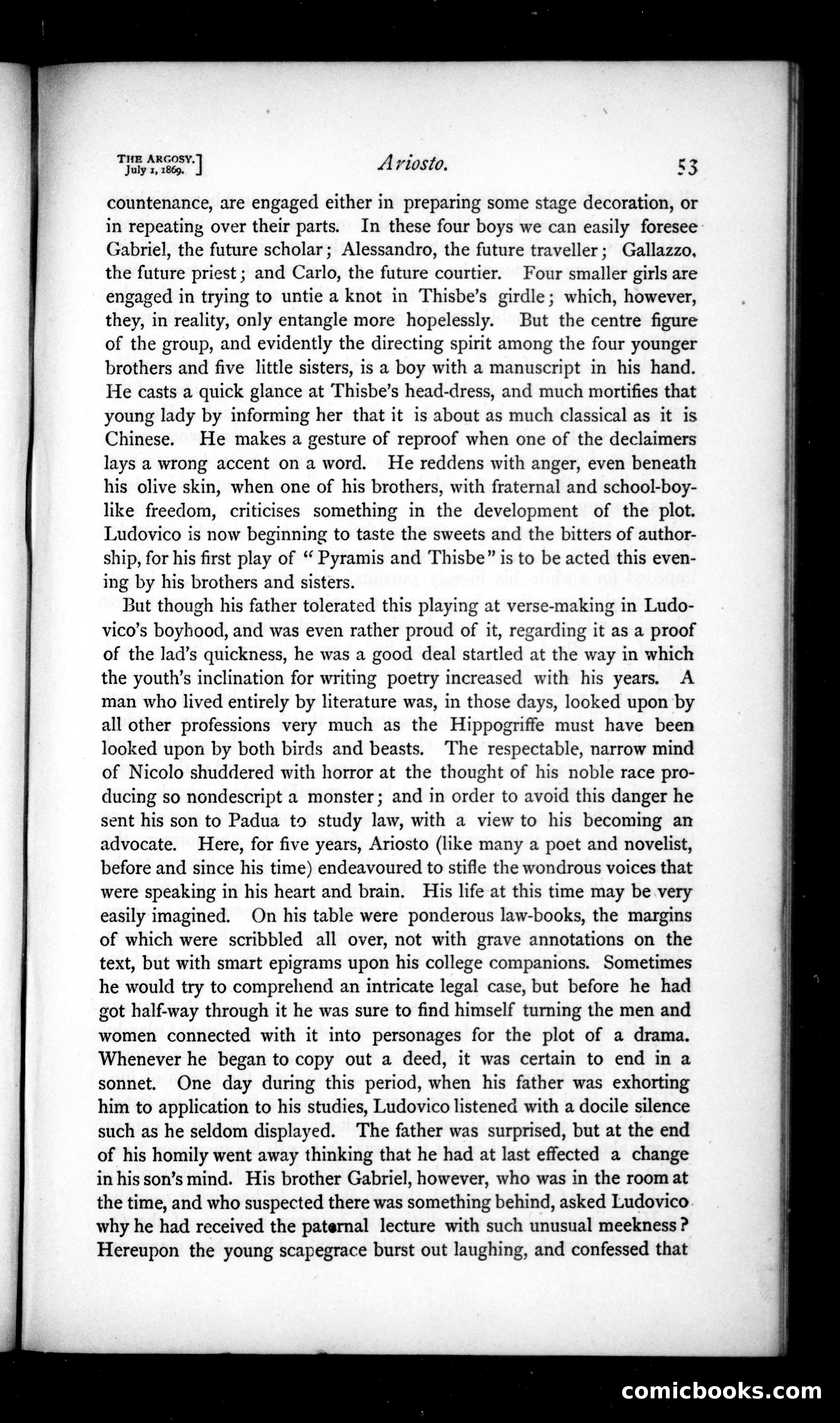 The Argosy, Vol. VIII — page 53 of 80