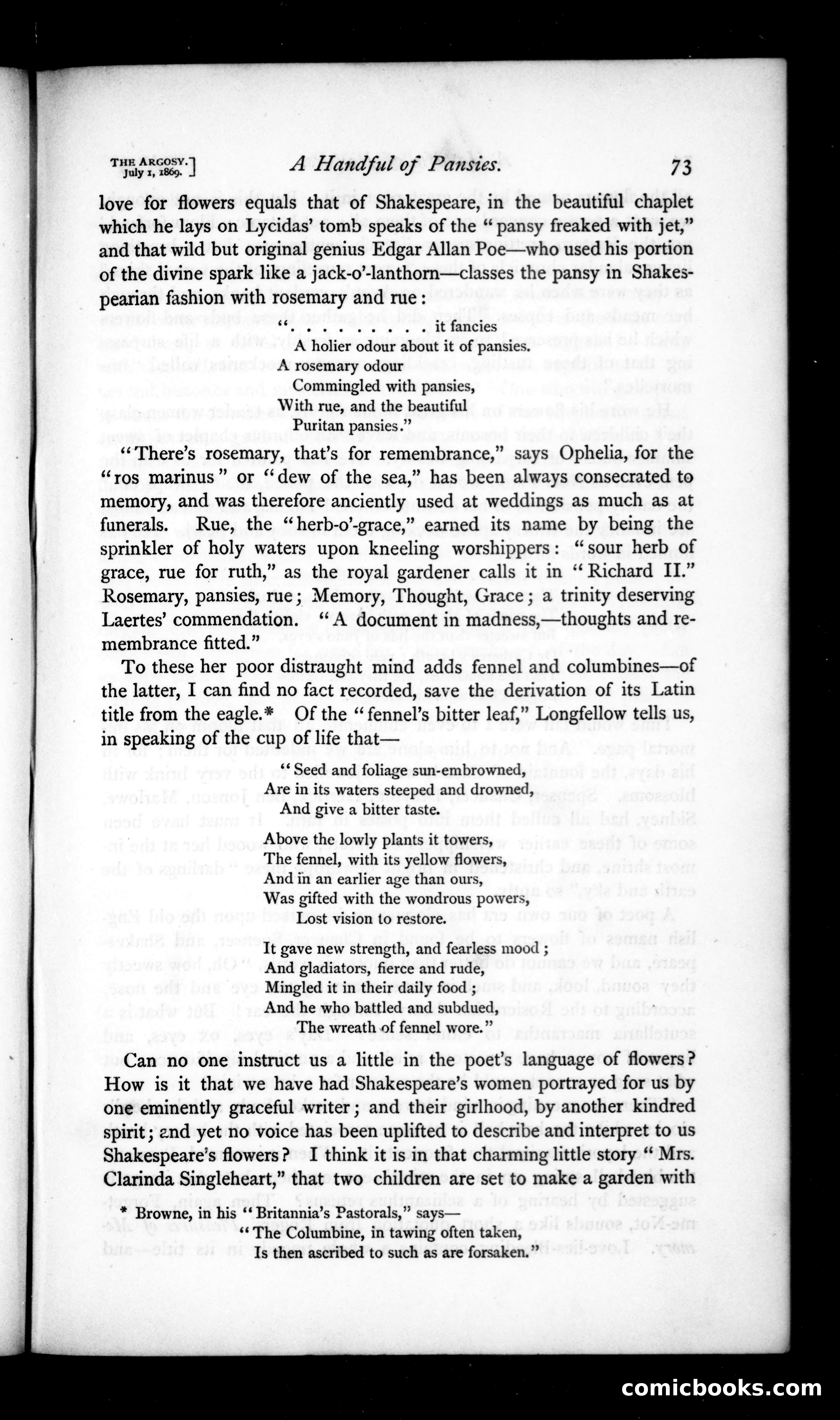 The Argosy, Vol. VIII — page 73 of 80