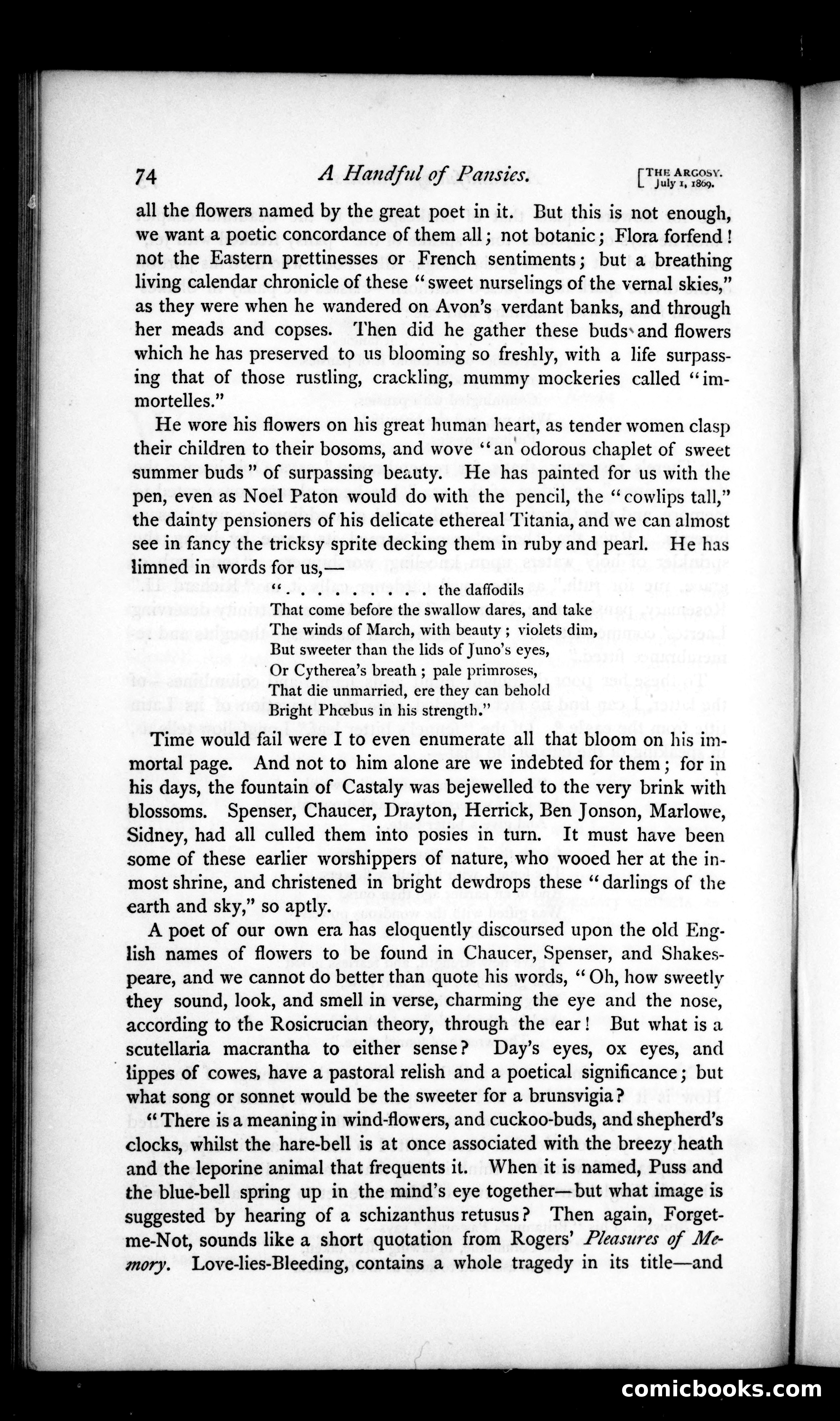 The Argosy, Vol. VIII — page 74 of 80
