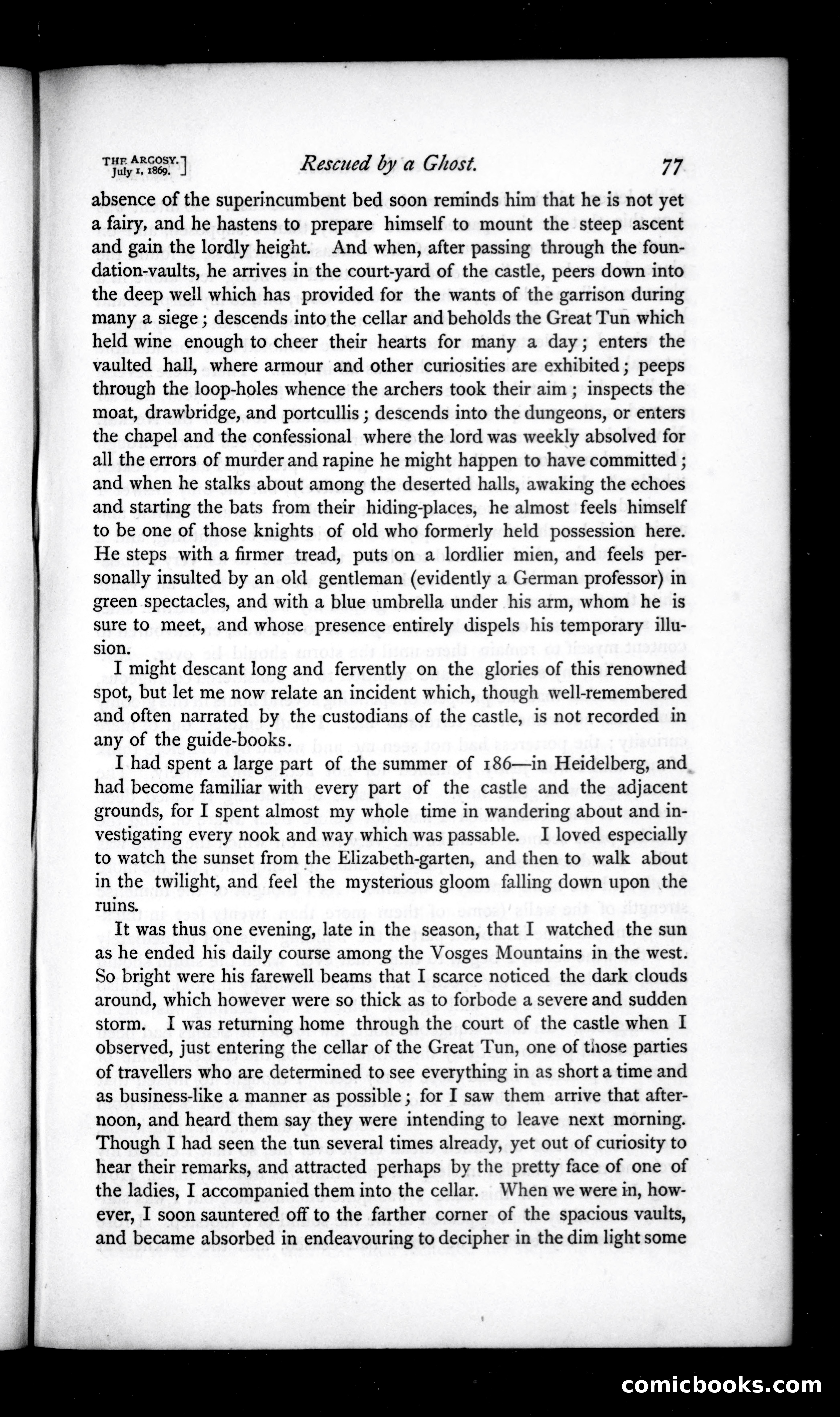 The Argosy, Vol. VIII — page 77 of 80